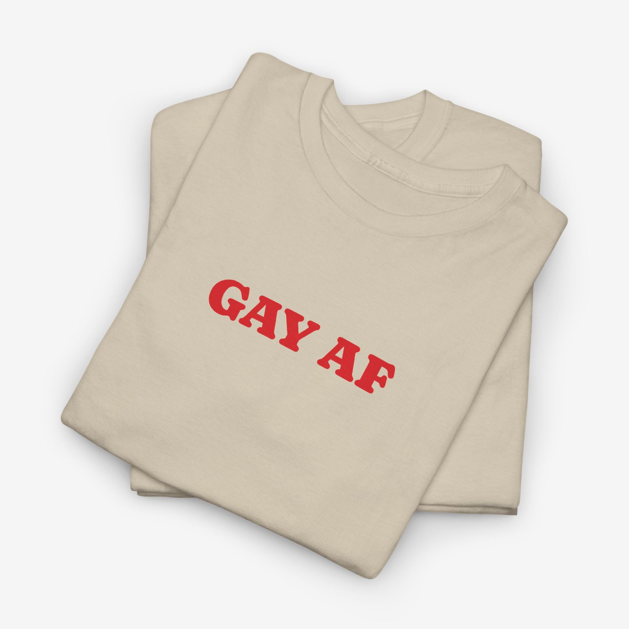 Gay Pride T-shirt -  Gay AF | SkrrtShirt