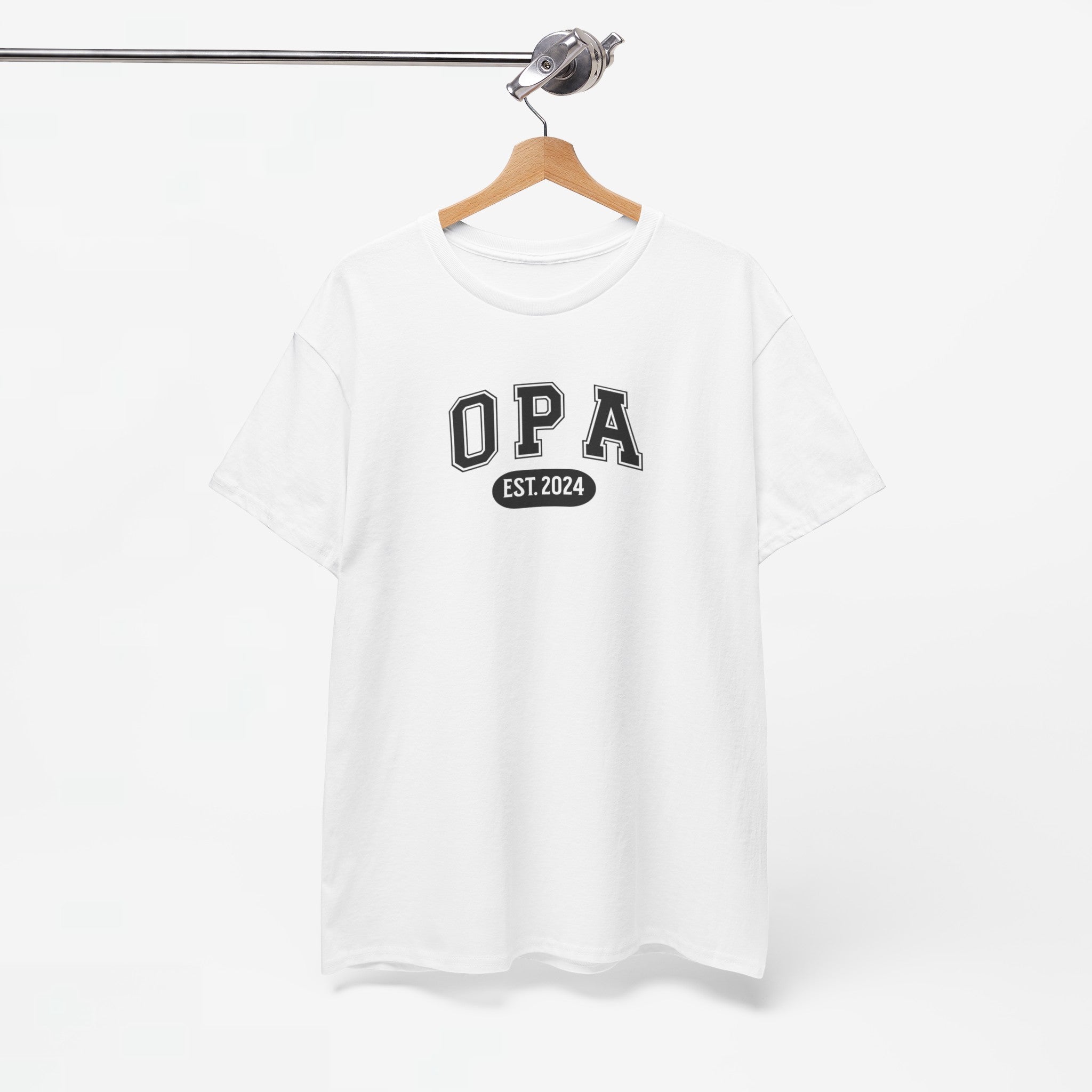 Gepersonaliseerd Opa T-shirt met EST jaartal