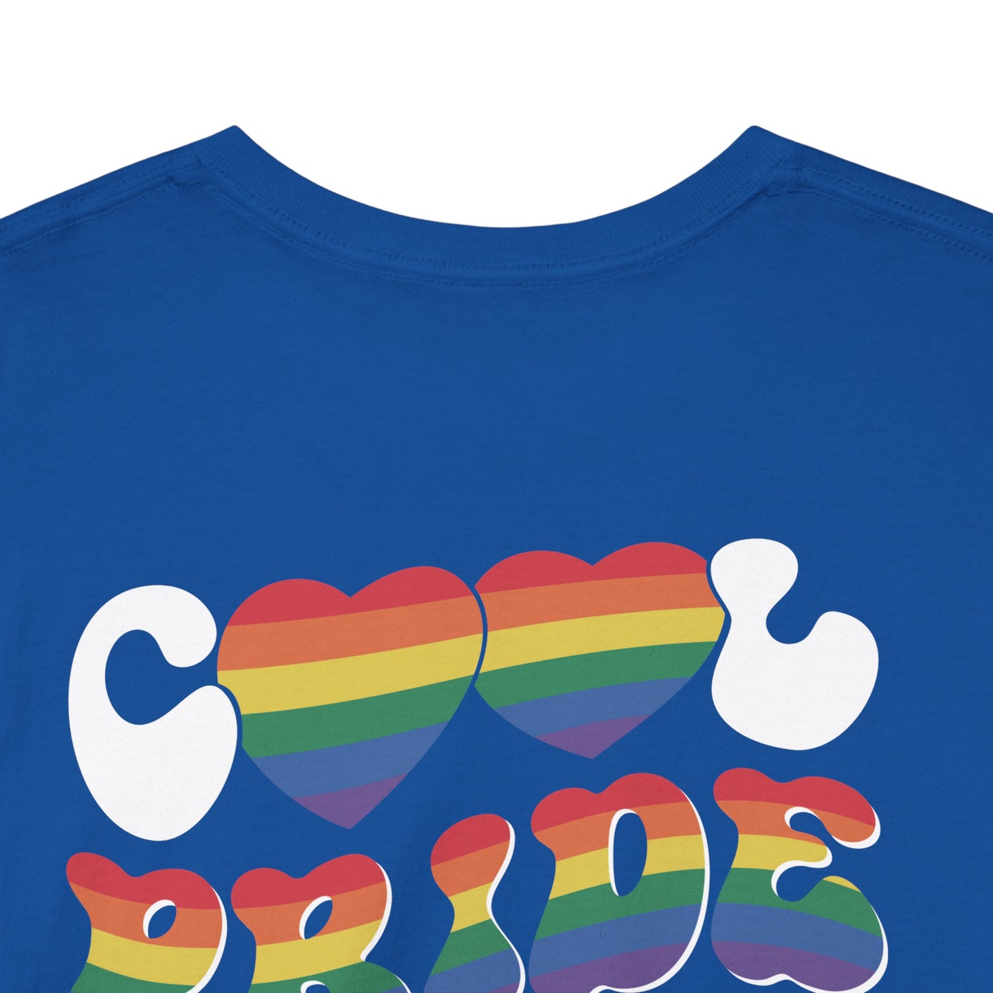 Gay Pride T-shirt - Cool Pride Club - Back Print - Oversized #21