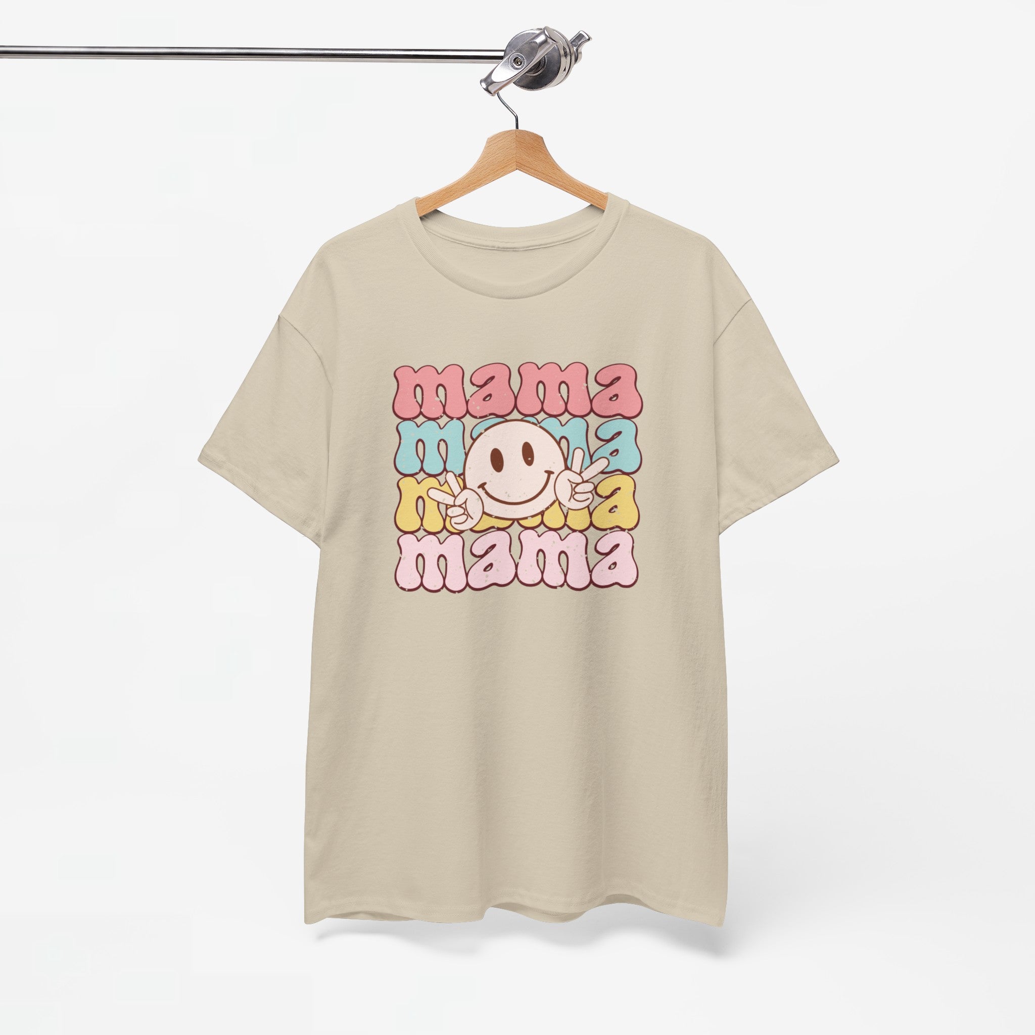 Moederdag Mama Cadeau - T-shirt - Happy Mama - Oversized - #53