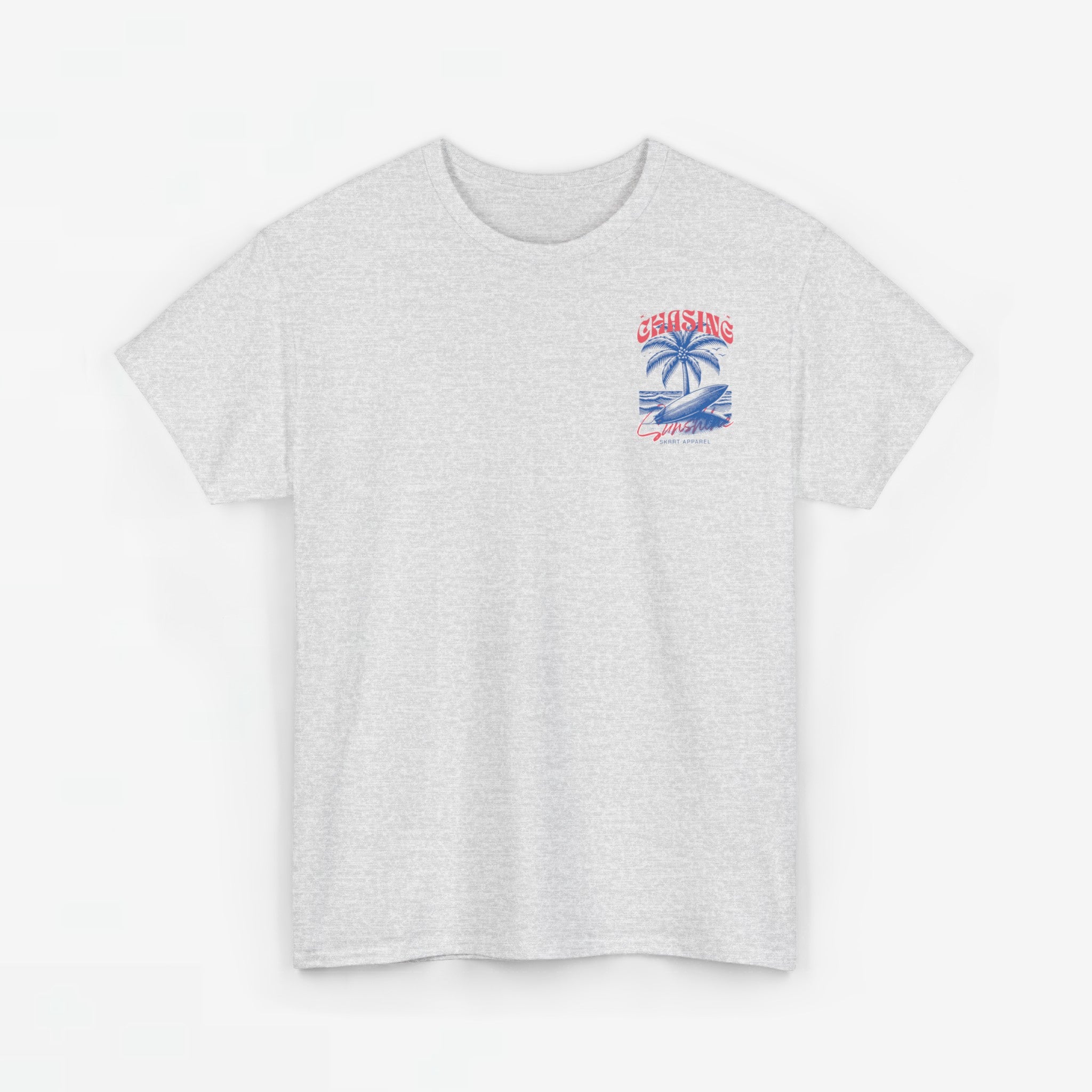 Zomer T-shirt voor Dames - Skrrtshirt Zomervakantie Oversized Tee #6 - Chasing Sunshine