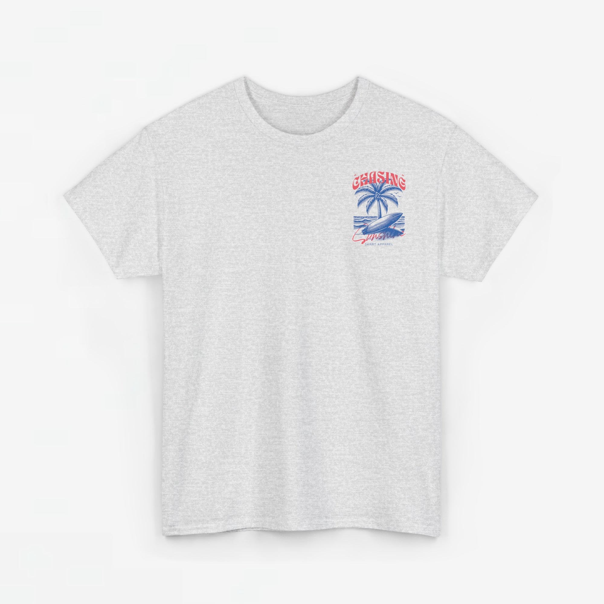 Zomer T-shirt voor Heren - Skrrtshirt Zomervakantie Oversized Tee #6 - Chasing Sunshine