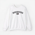 Witte sweater met BOEKHOUDER NL print op de borst