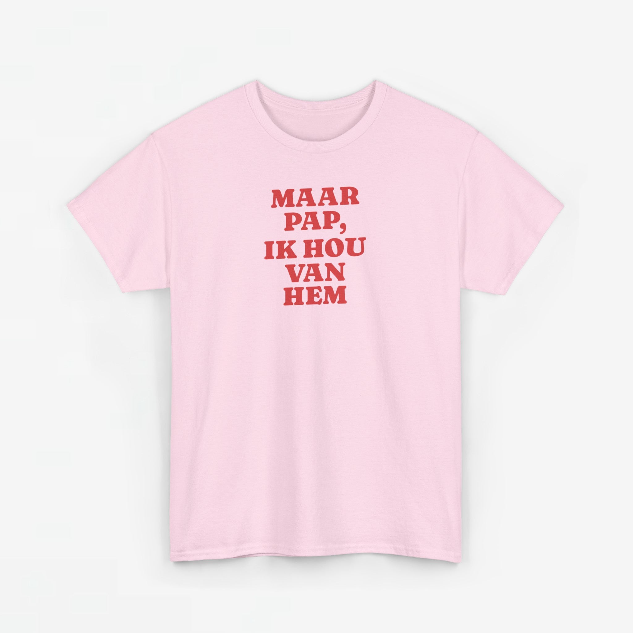 Gay Pride T-shirt -  Maar Pap, Ik Hou Van Hem - Oversized Tee