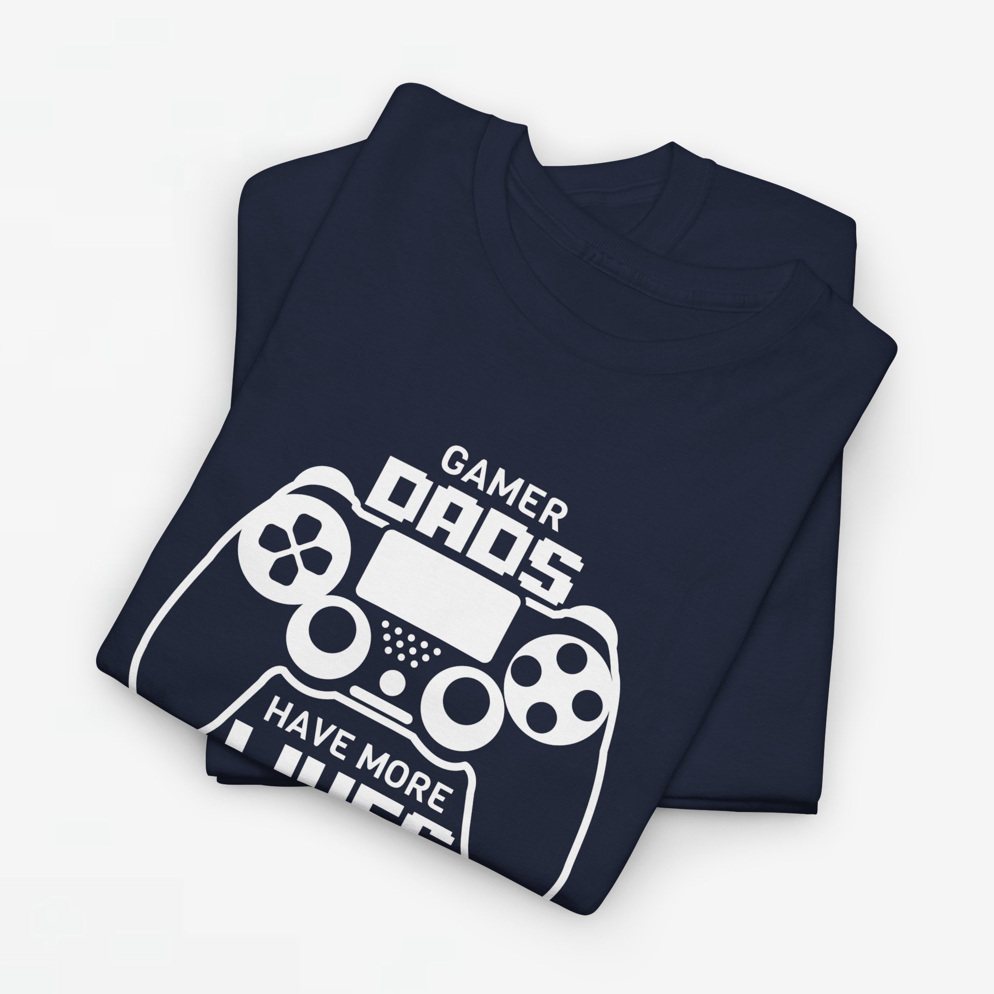 Vaderdag Papa Cadeau - T-shirt - Gamer Dads have more lives - Oversized #22