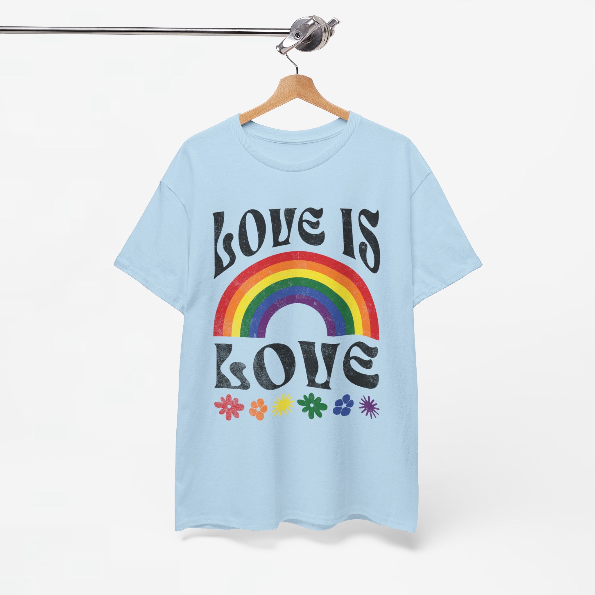 Gay Pride T-shirt - Love is love- Oversized #53