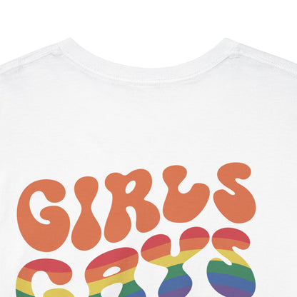 Gay Pride T-shirt - Girls Gays and Theys - Back Print - Oversized #21