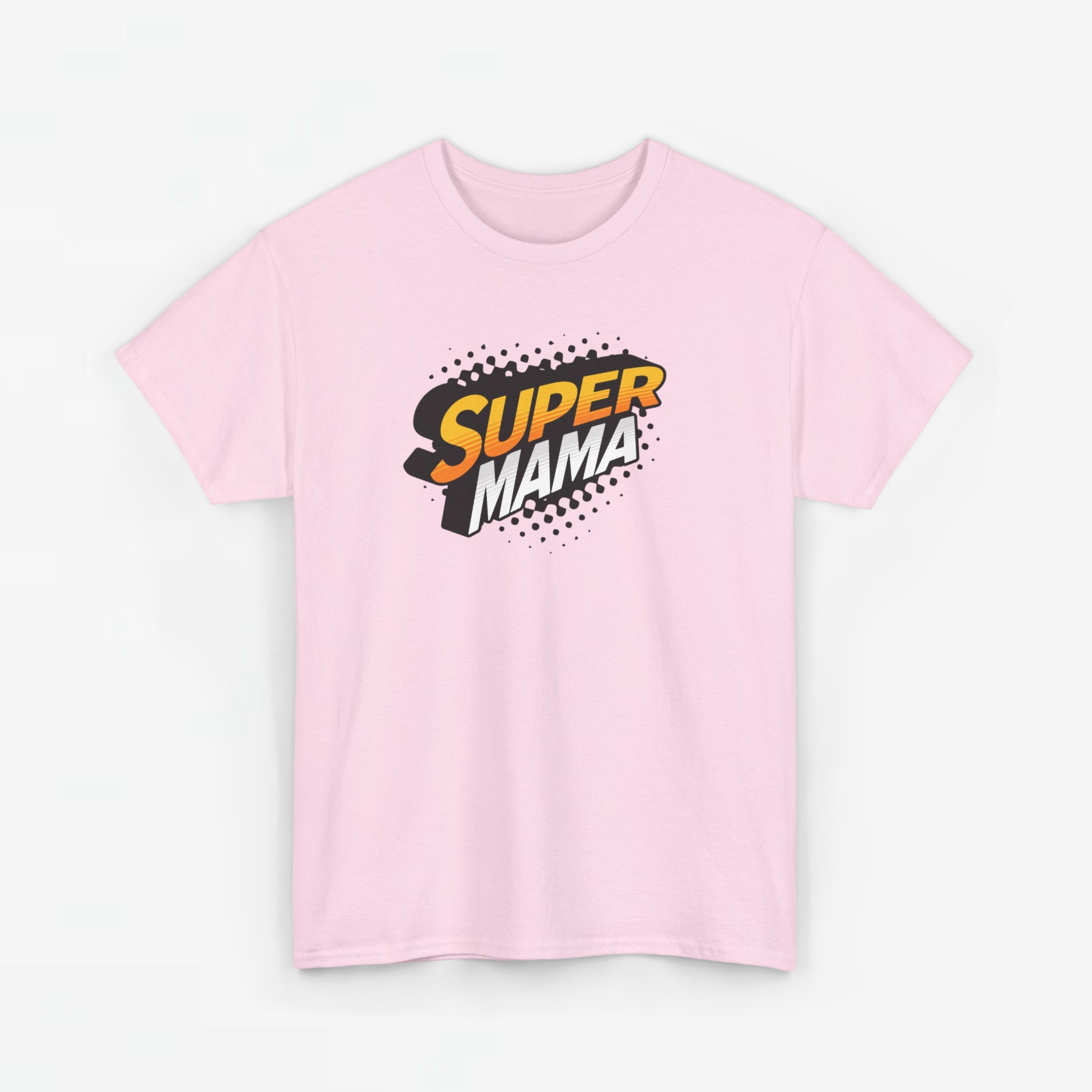 Moederdag Mama Cadeau - T-shirt - Super Mama - Oversized - #80