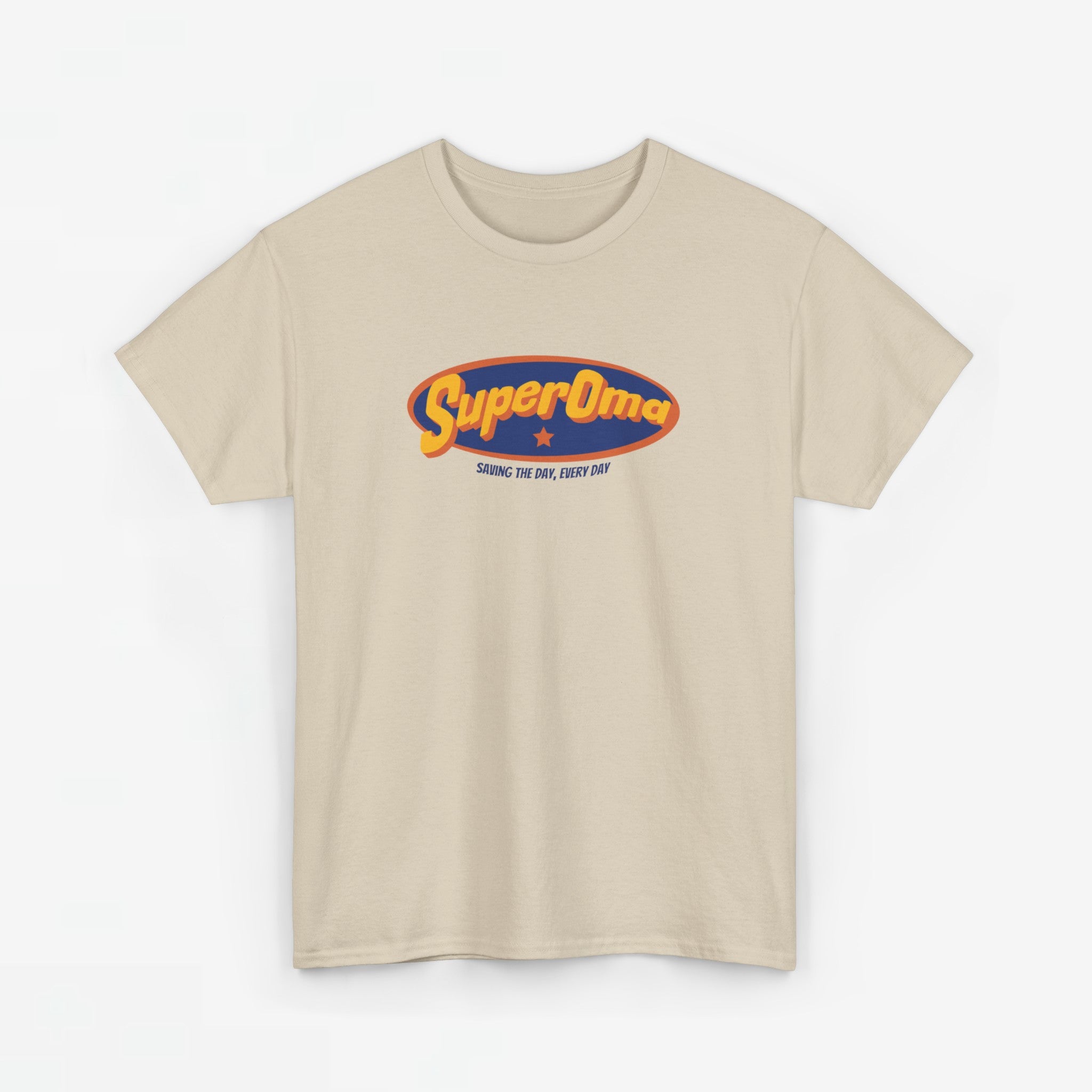 Moederdag Mama Cadeau - T-shirt - Super Oma - Oversized - #71
