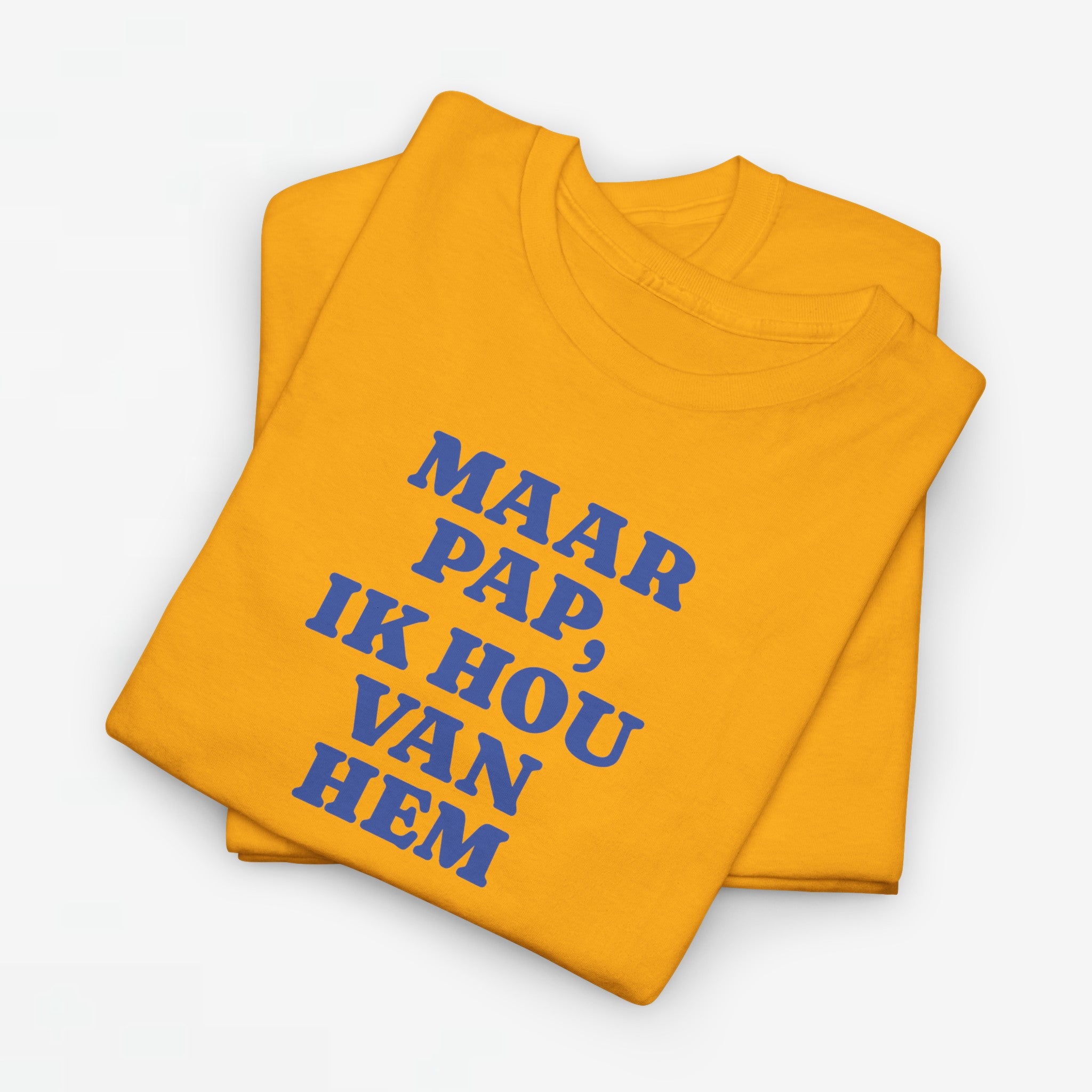 Gay Pride T-shirt -  Maar Pap, Ik Hou Van Hem - Oversized Tee