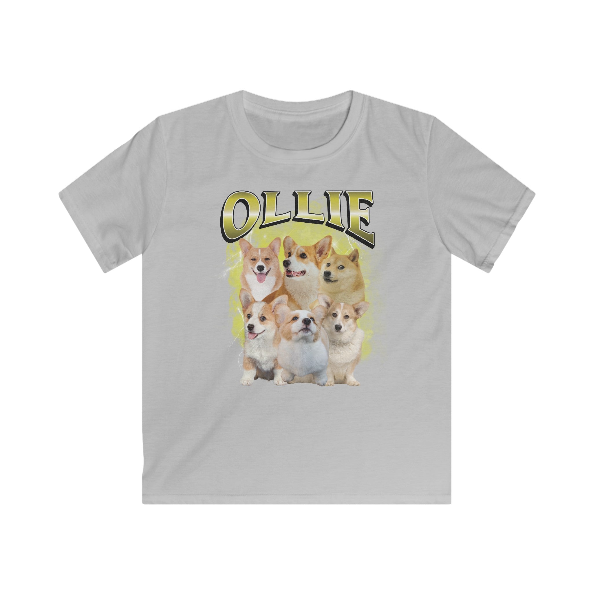 Gepersonaliseerd kinder t-shirt met huisdierfoto