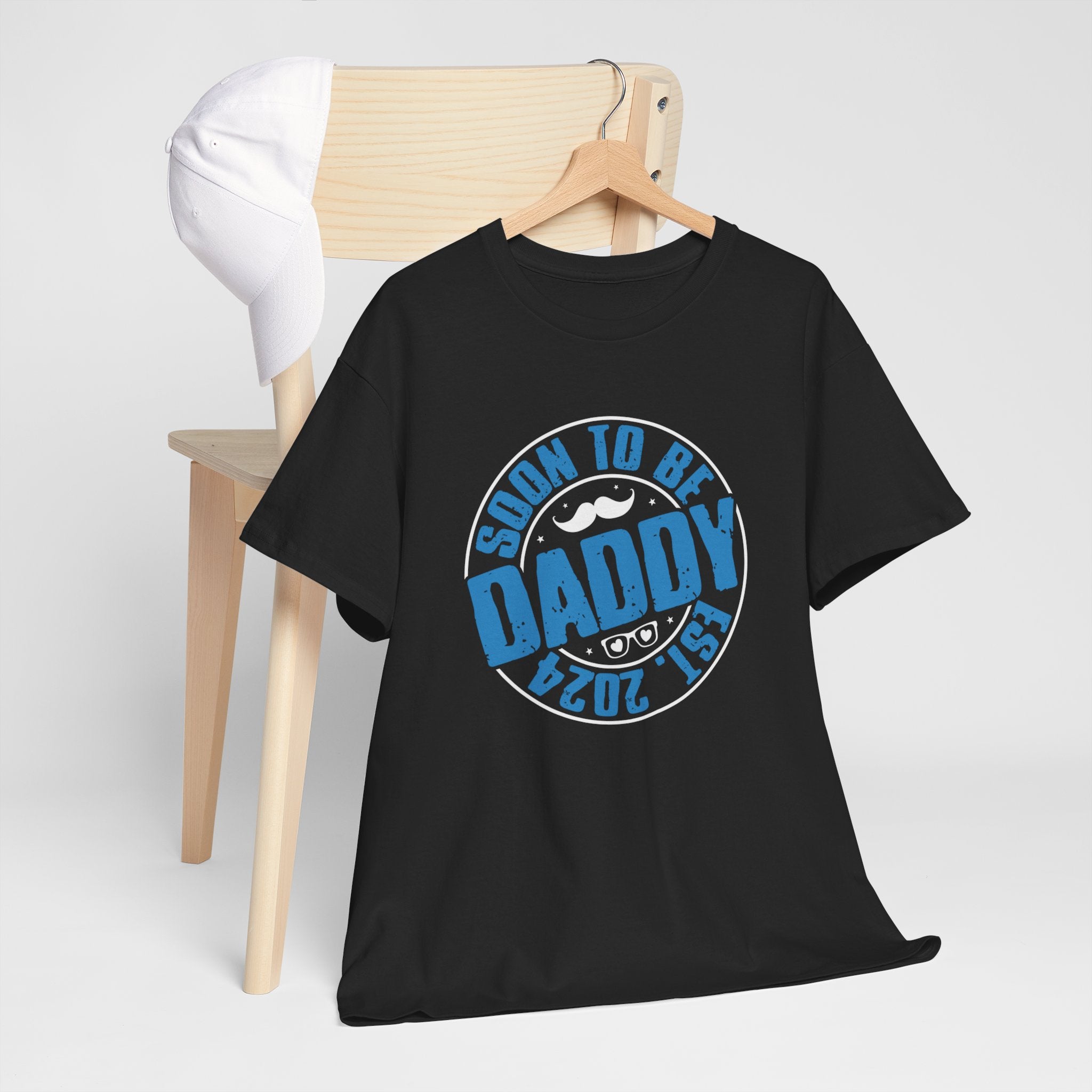 Vaderdag Papa Cadeau - T-shirt - Soon to be Daddy EST 2024 - Oversized #29