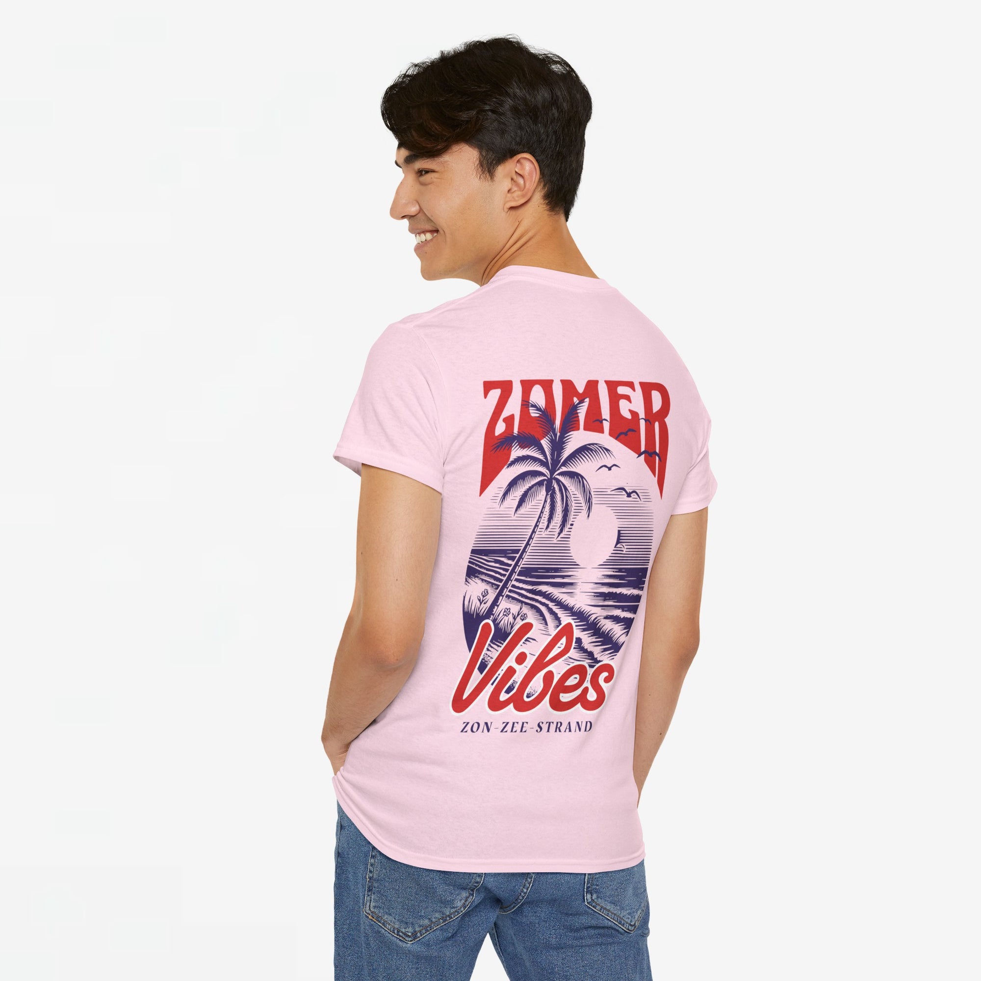 Zomer T-shirt voor Heren - Skrrtshirt Zomervakantie Oversized Tee #1 - Zomer Vibes