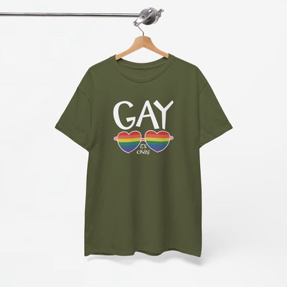 Gay Pride T-shirt - Gay It's Okay - Oversized #23