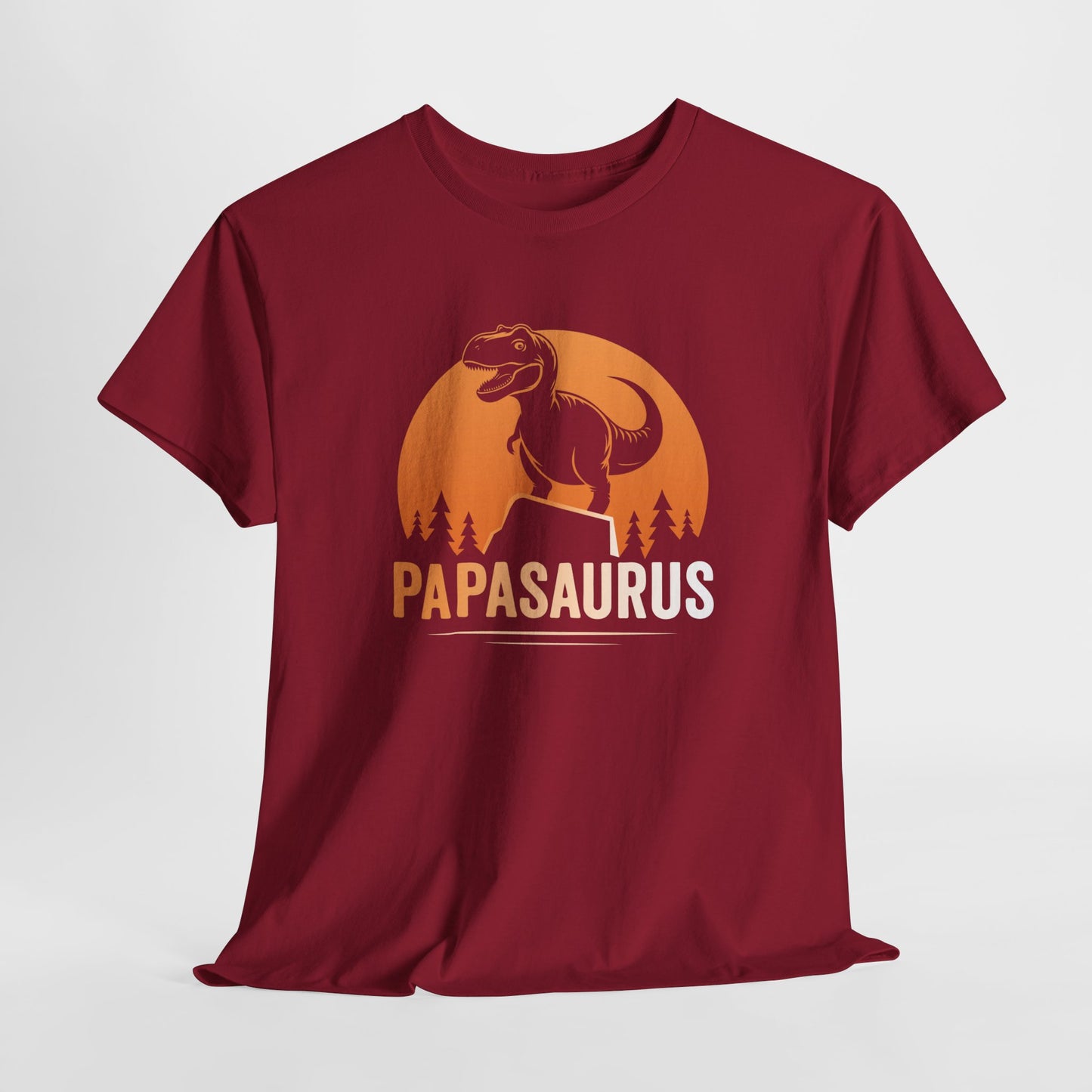 Vaderdag Papa Cadeau - T-shirt - Papasaurus - Oversized #40