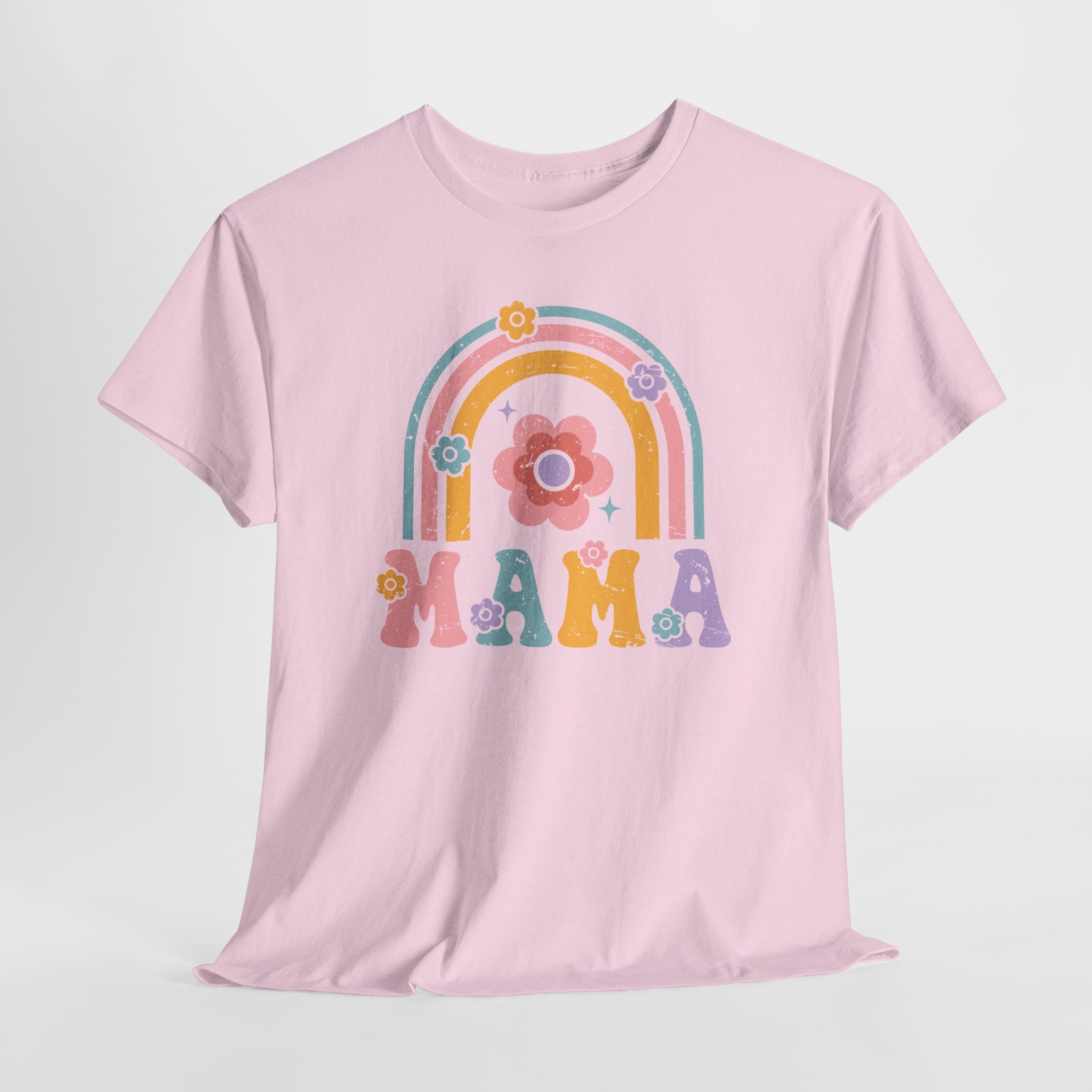 Moederdag Mama Cadeau - T-shirt - Rainbow - Oversized - #55