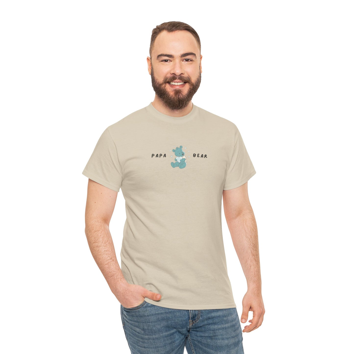 Vaderdag Papa Cadeau - T-shirt - Papa Bear - Oversized - #63