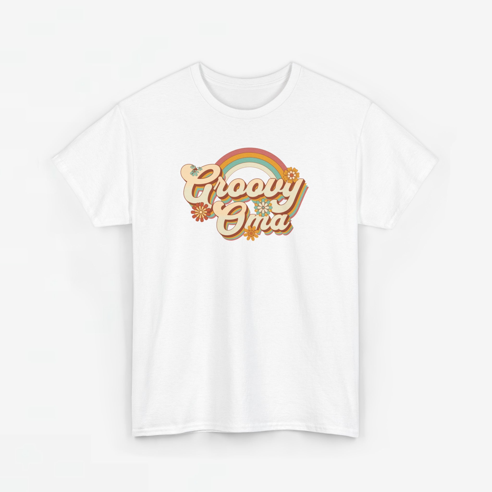 Moederdag Mama Cadeau - T-shirt - Groovy Oma - Oversized - #77