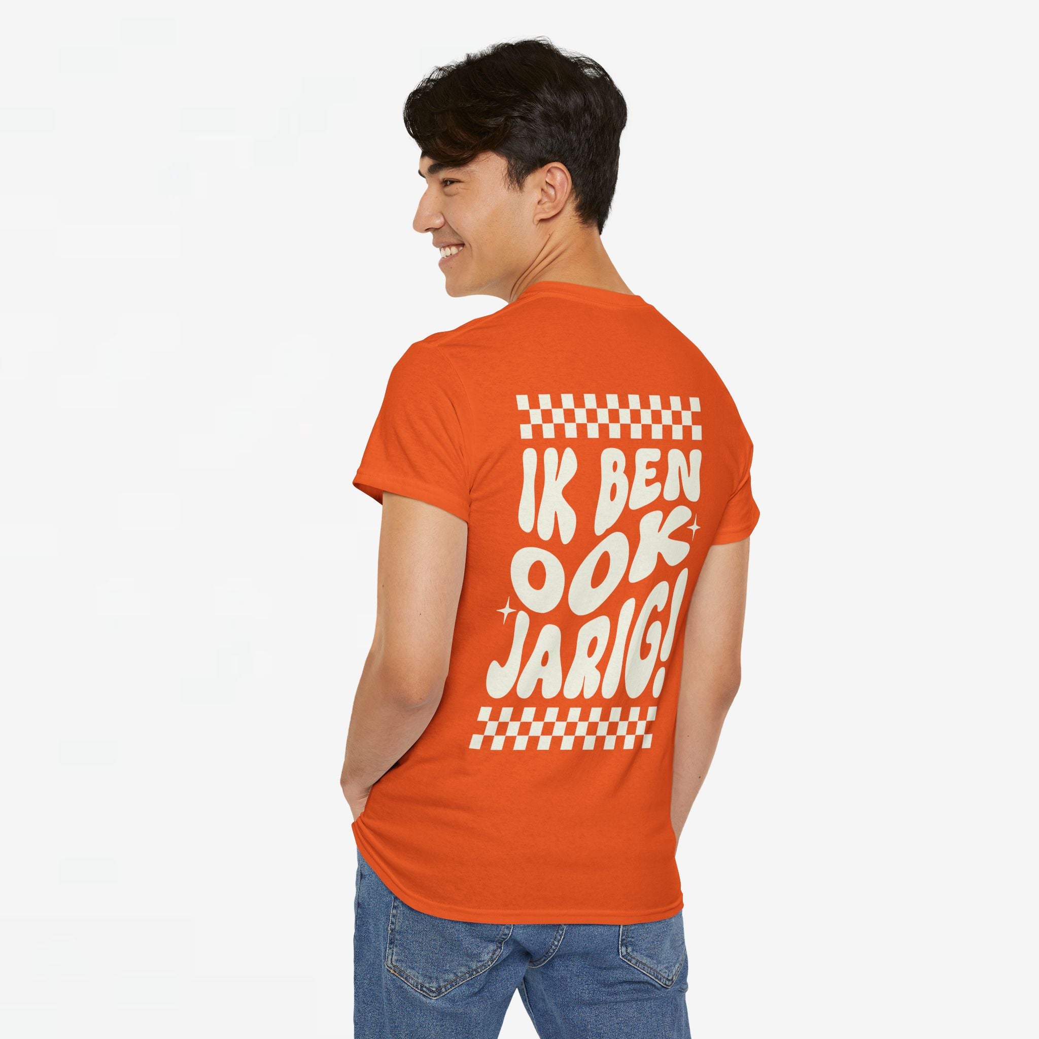 Ik ben ook jarig! | Back Print | Koningsdag T-shirt | Oversized