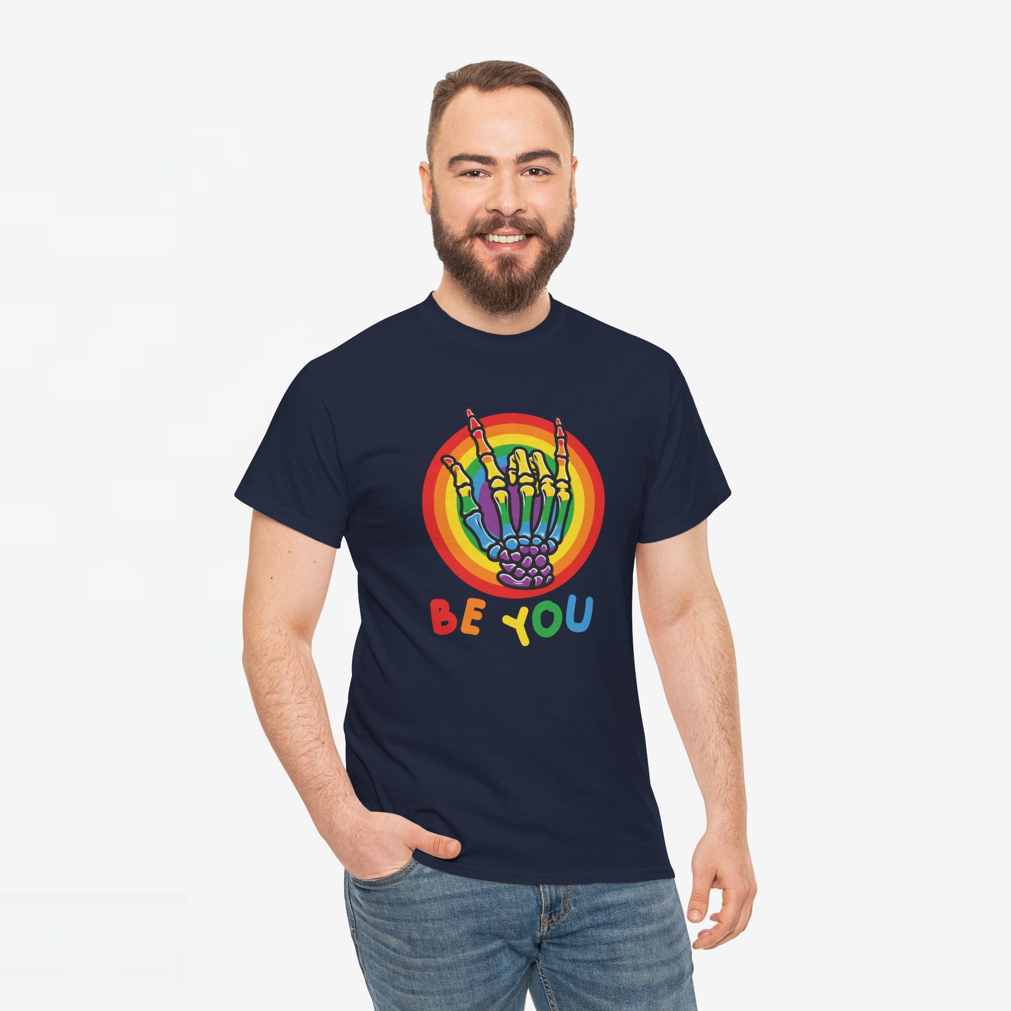 Gay Pride T-shirt - Be You - Oversized #75
