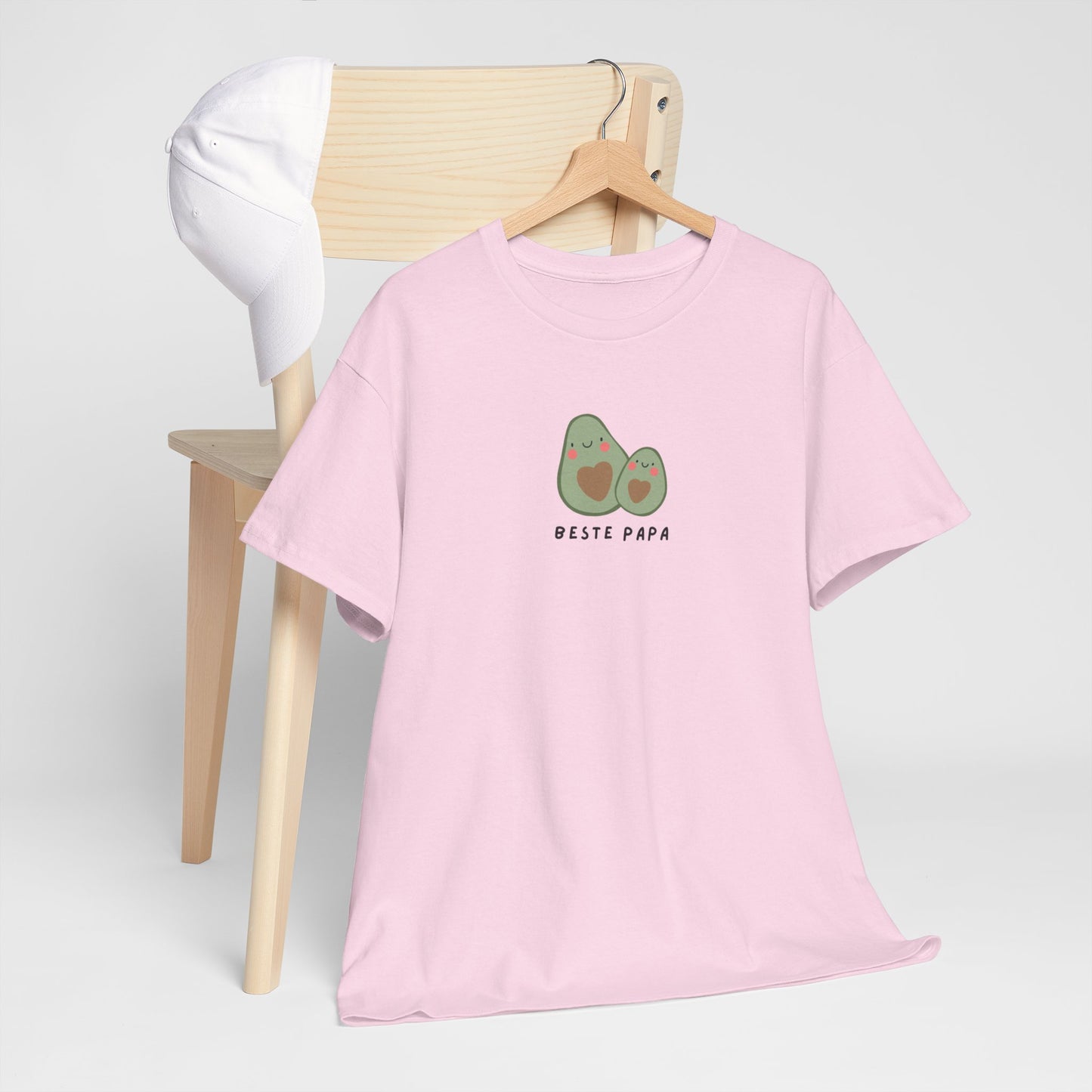 Vaderdag Papa Cadeau - T-shirt - Beste Papa Avocado - Oversized #62