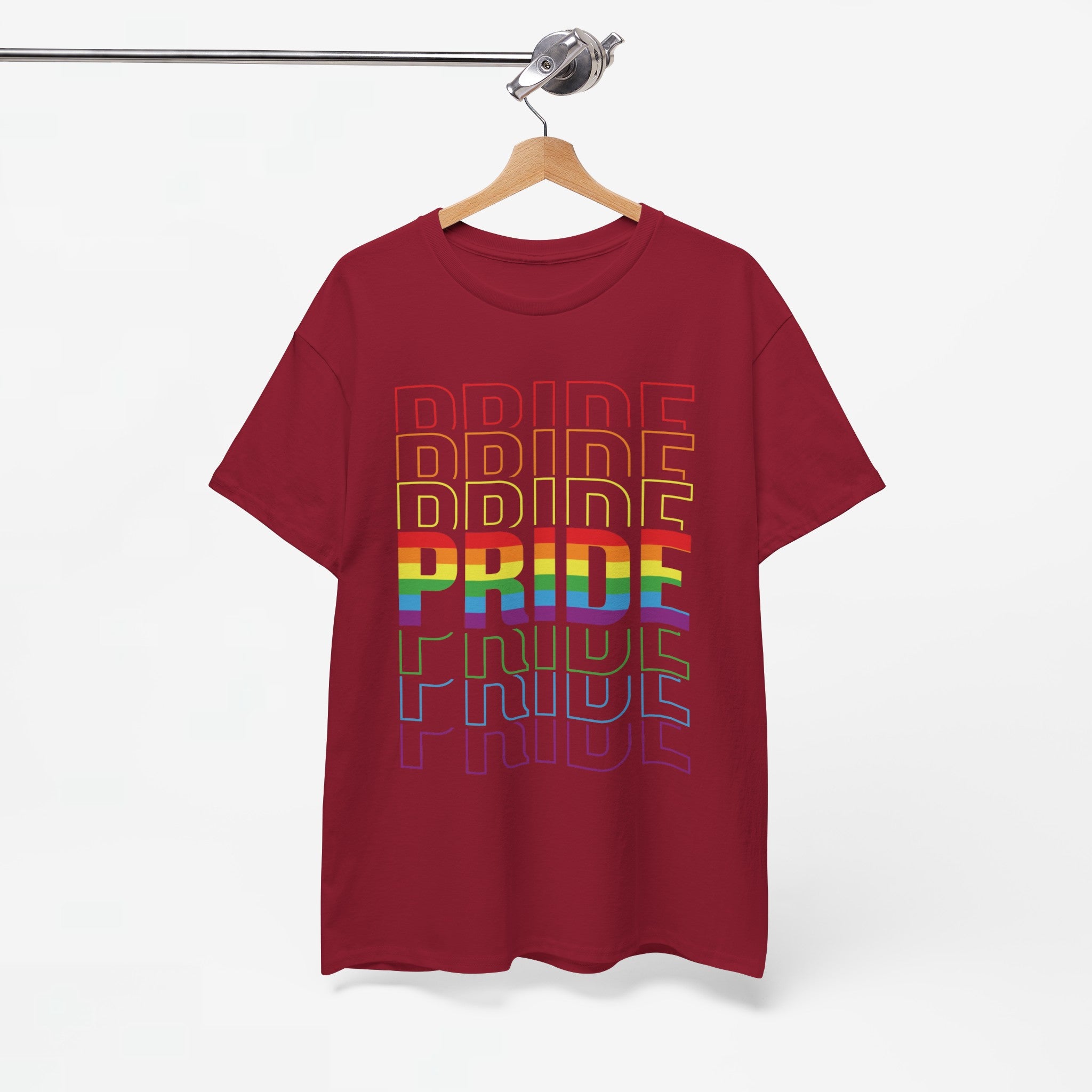 Gay Pride T-shirt - Pride Tekst - Oversized #51