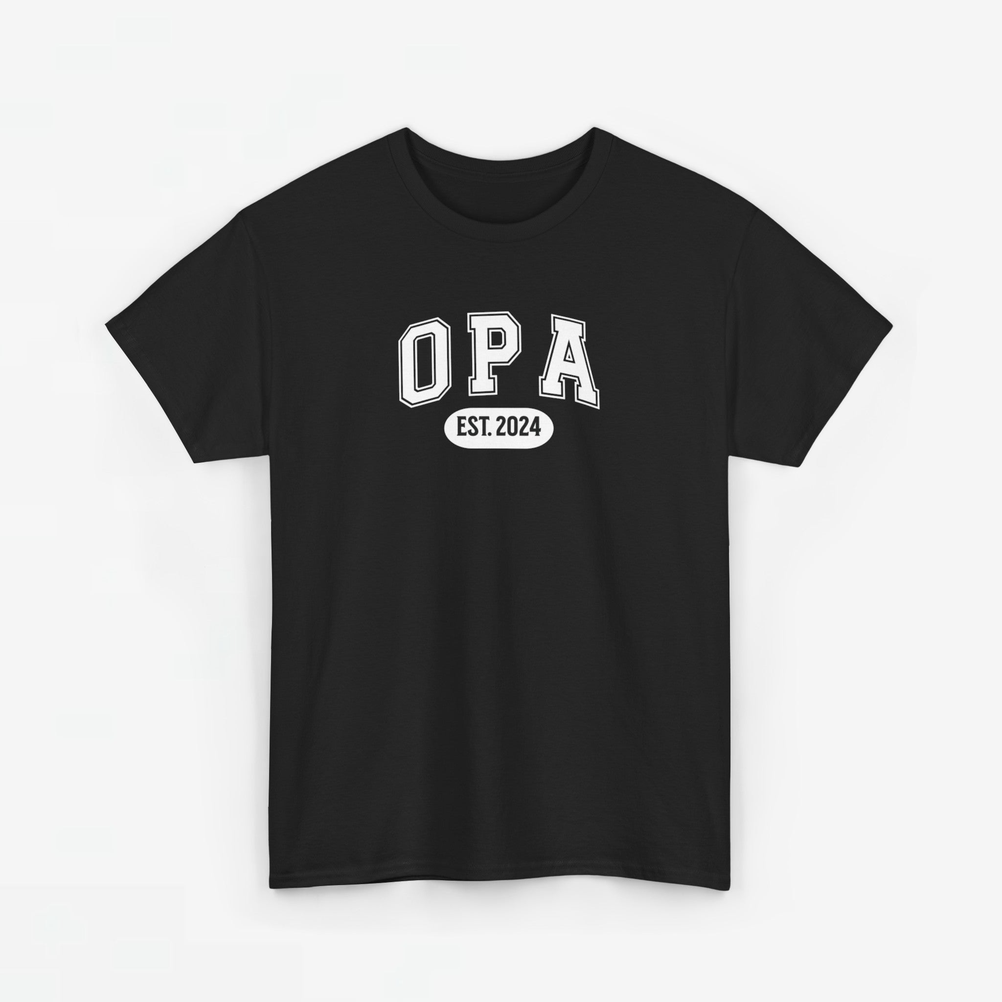 Gepersonaliseerd Opa T-shirt met EST jaartal