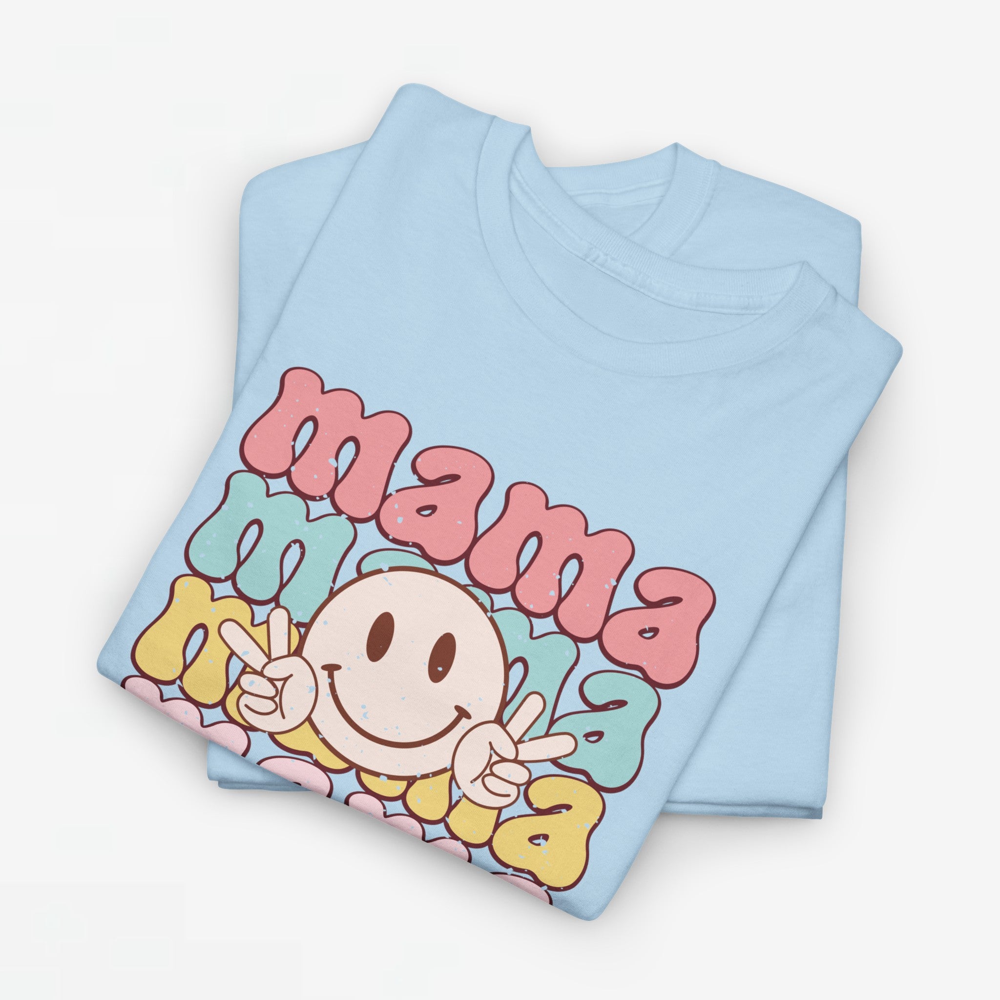 Moederdag Mama Cadeau - T-shirt - Happy Mama - Oversized - #53