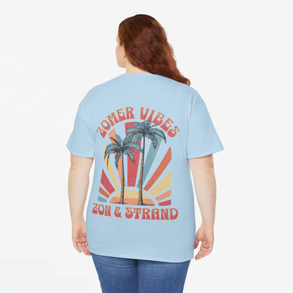 Zomer T-shirt voor Dames - Skrrtshirt Zomervakantie Oversized Tee #9 - Zon & Strand