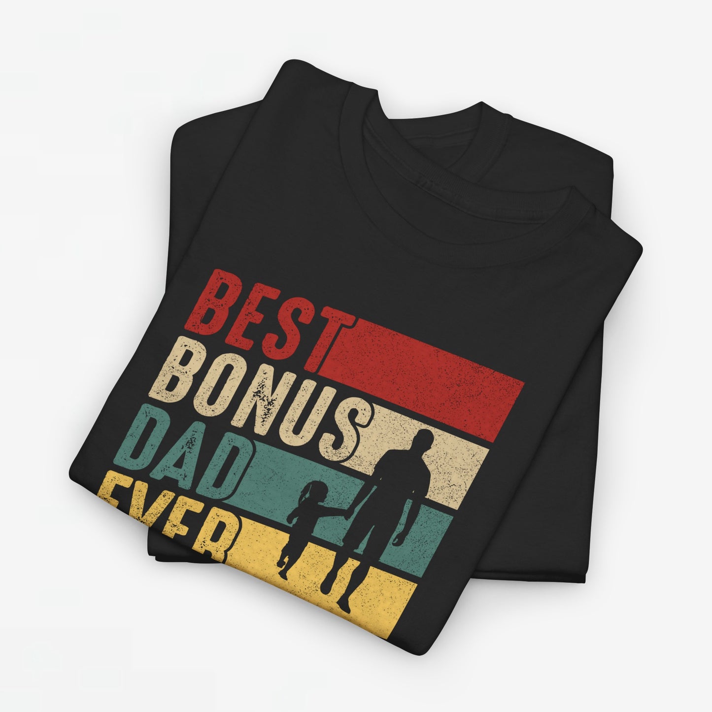 Vaderdag Papa Cadeau - T-shirt - Best Bonus Dad Ever - Oversized #44