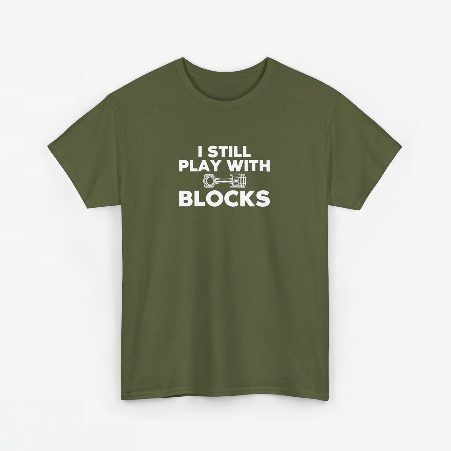 Vaderdag Papa Cadeau - T-shirt - I still play with blocks - Oversized #57