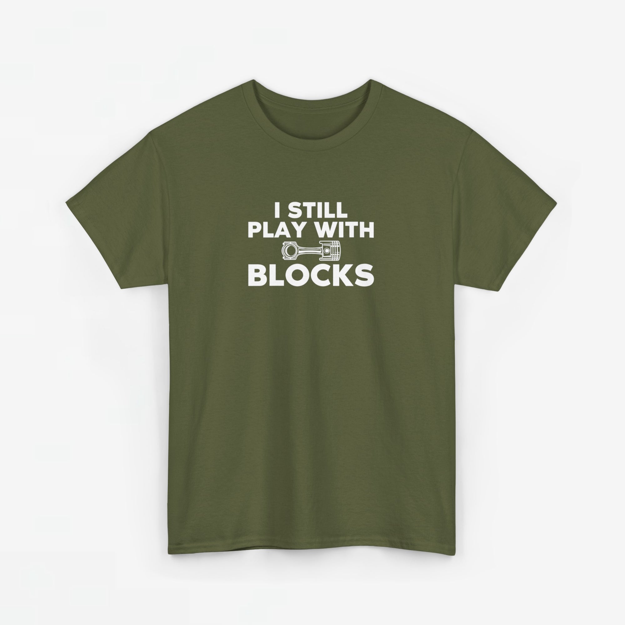 Vaderdag Papa Cadeau - T-shirt - I still play with blocks - Oversized #57