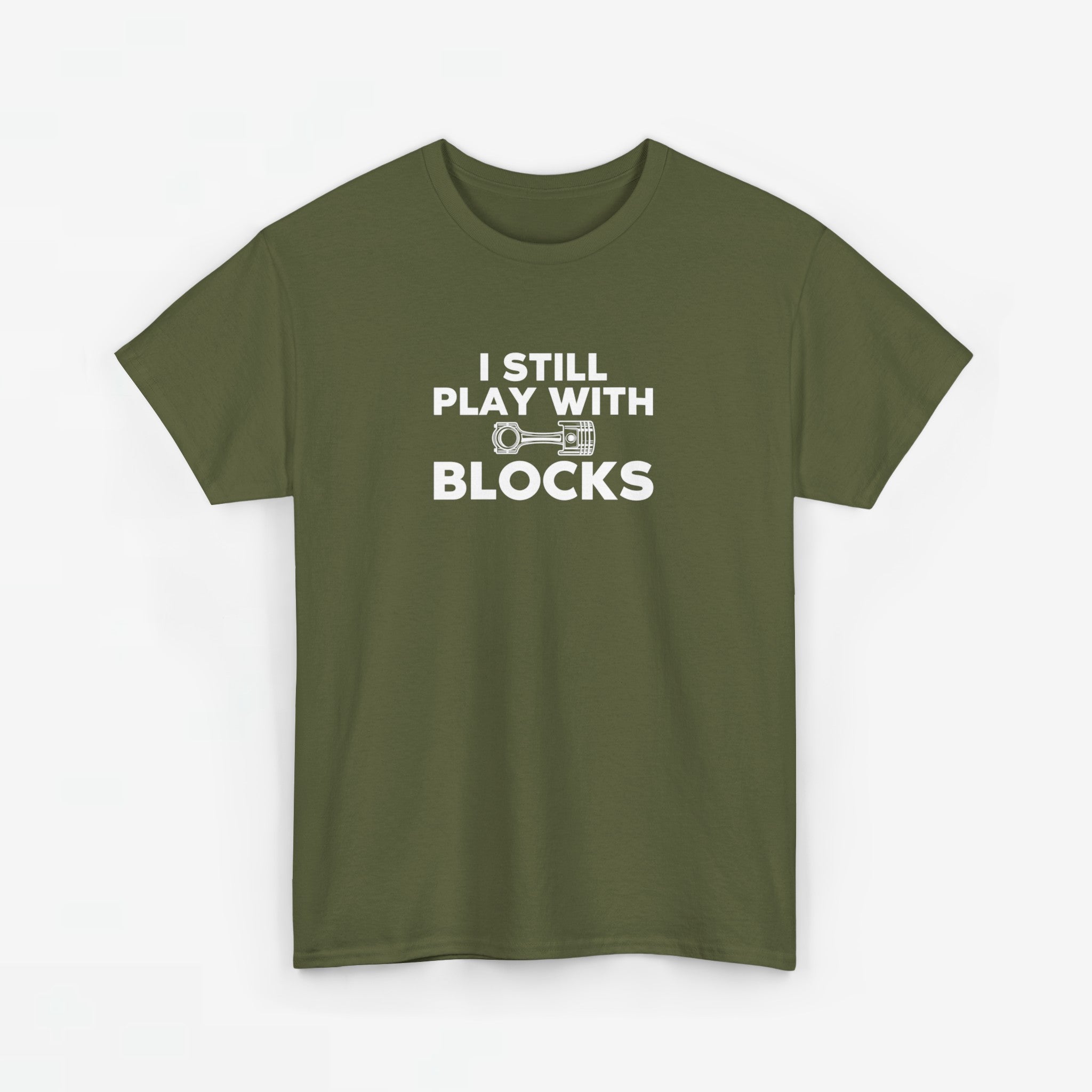 Vaderdag Papa Cadeau - T-shirt - I still play with blocks - Oversized #57