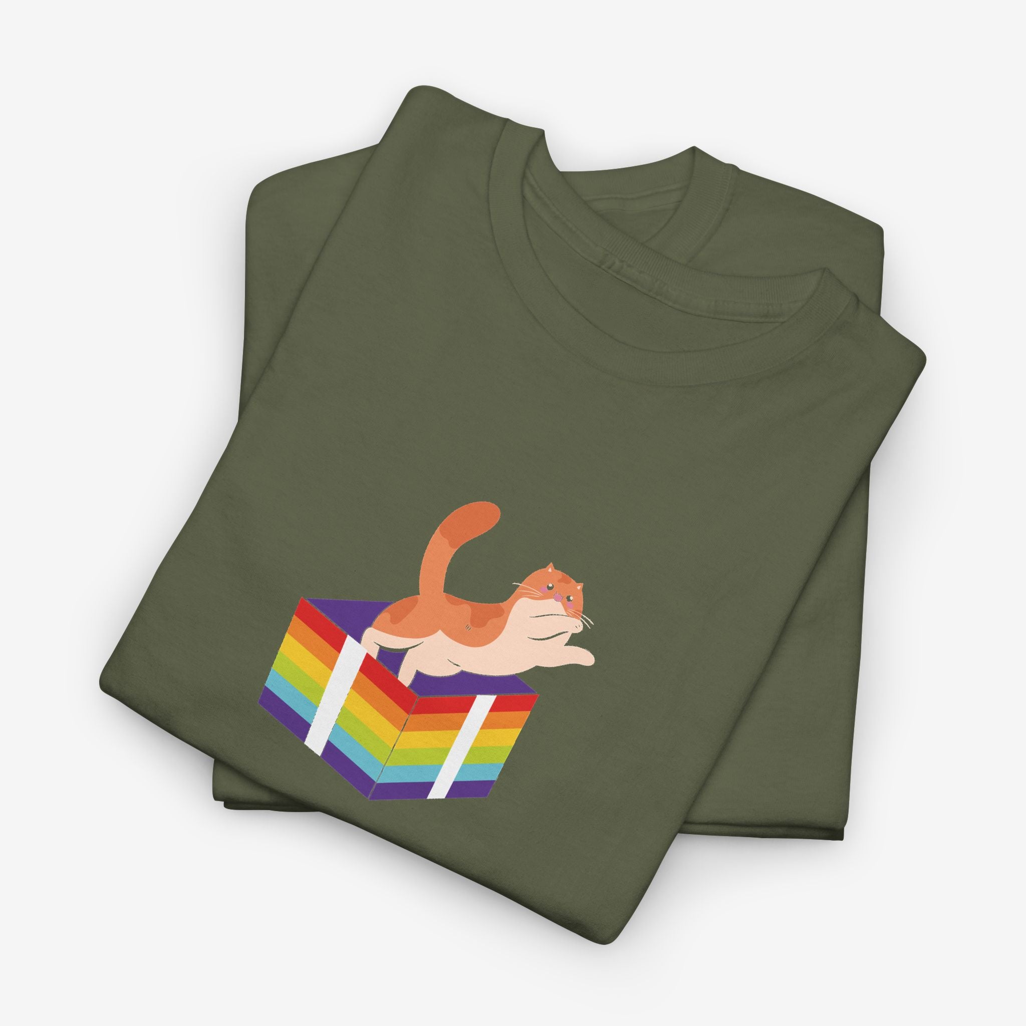 Gay Pride T-shirt - Kat Regenboog | SkrrtShirt