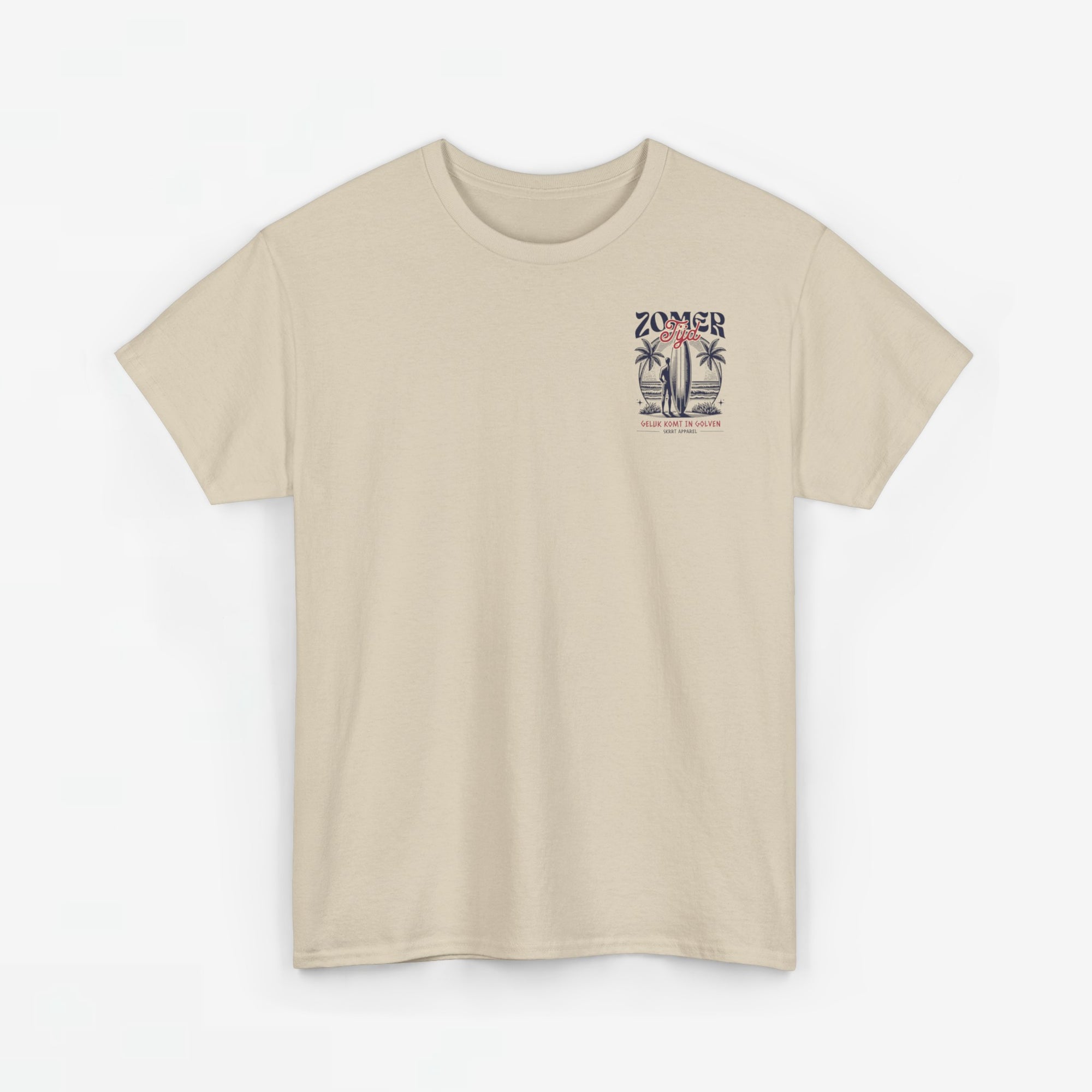 Zomer T-shirt voor Heren - Skrrtshirt Zomervakantie Oversized Tee #4- Zomer Tijd