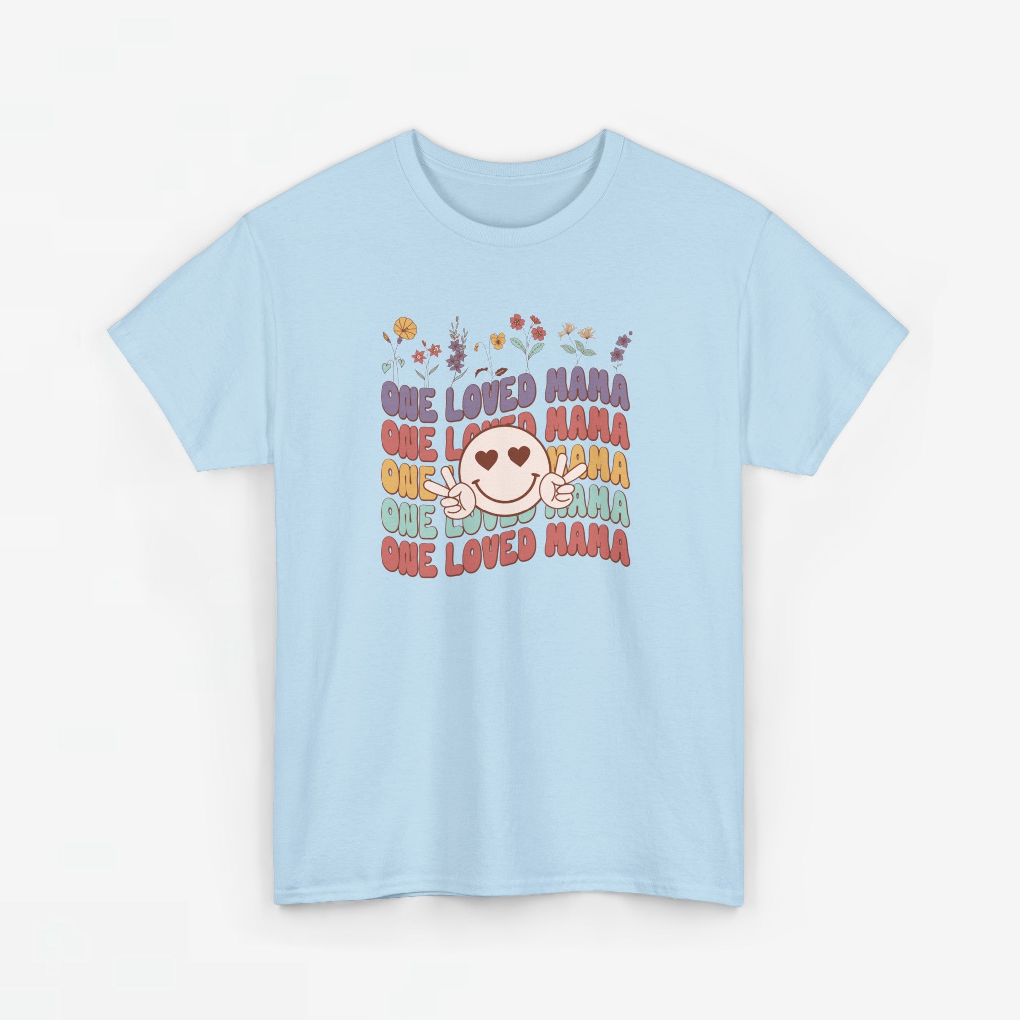 Moederdag Mama Cadeau - T-shirt - One Loved Mama - Oversized - #52