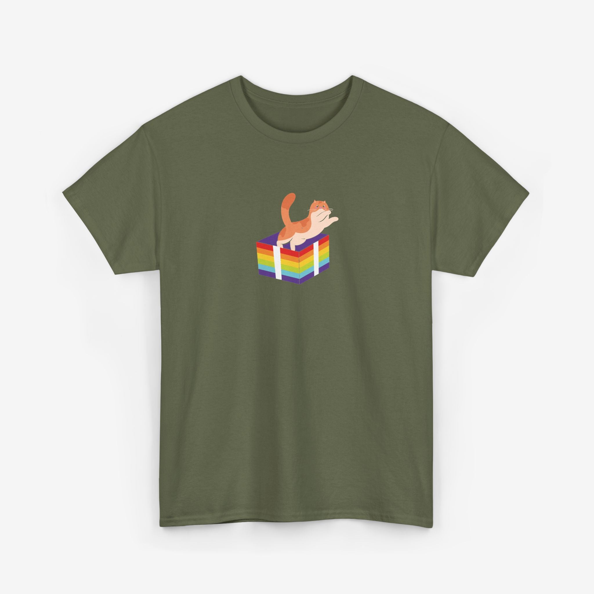 Gay Pride T-shirt - Kat Regenboog | SkrrtShirt