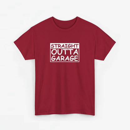 Vaderdag Papa Cadeau - T-shirt - Straight Outta Garage - Oversized #59