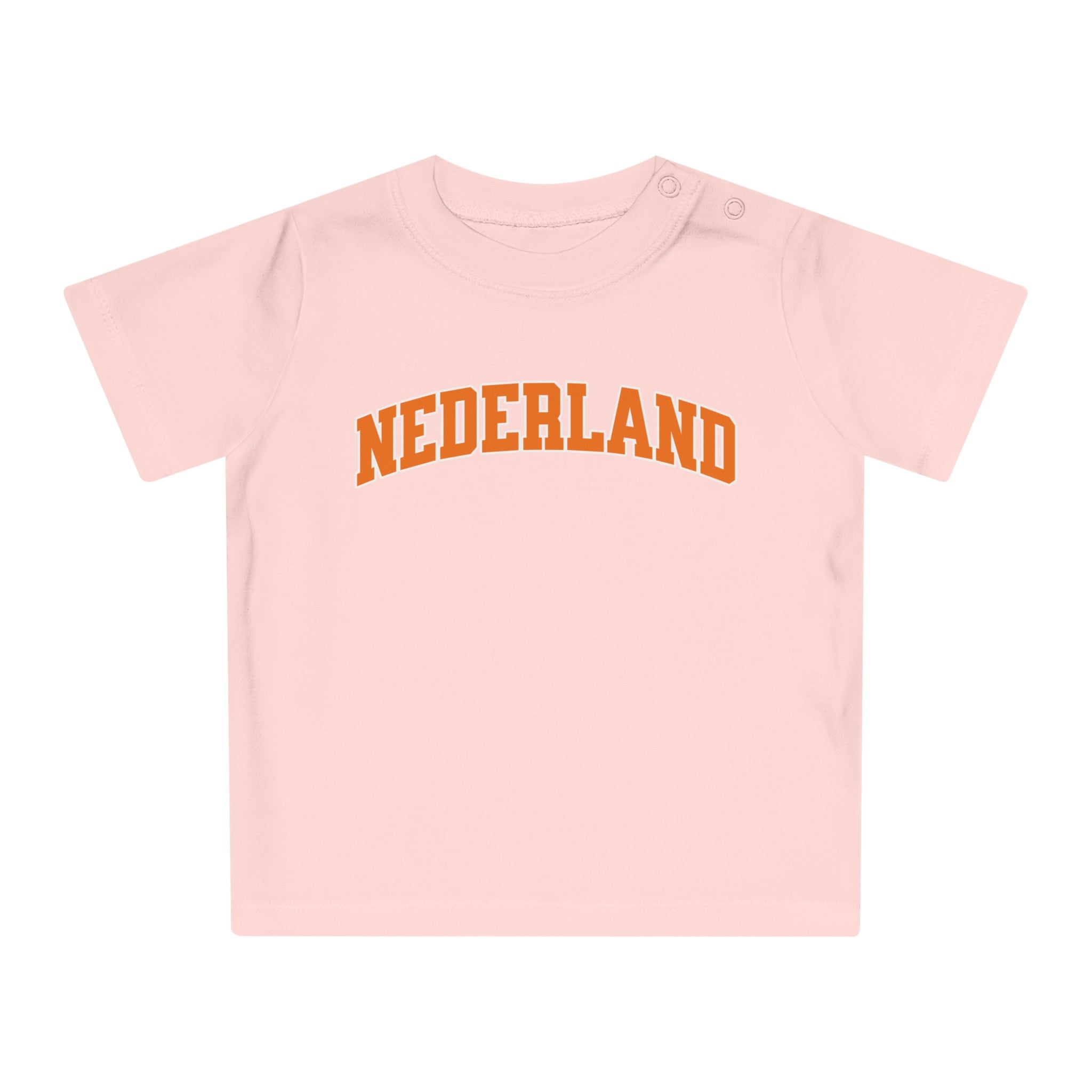 Baby T-shirt voor EK, WK en Koningsdag - NEDERLAND