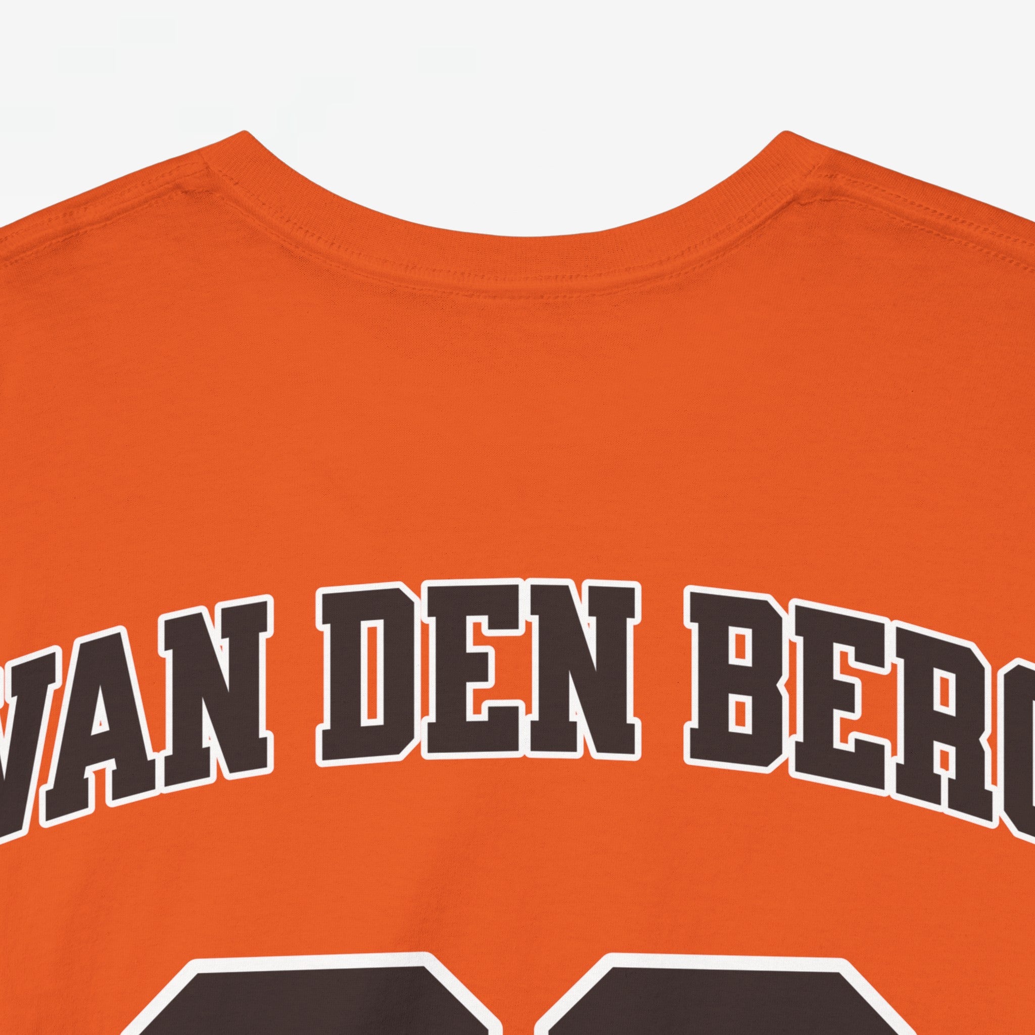 Oranje T-shirt voor EK, WK en Koningsdag - Personaliseer met Naam, Jaar & Rugnummer - HOLLAND