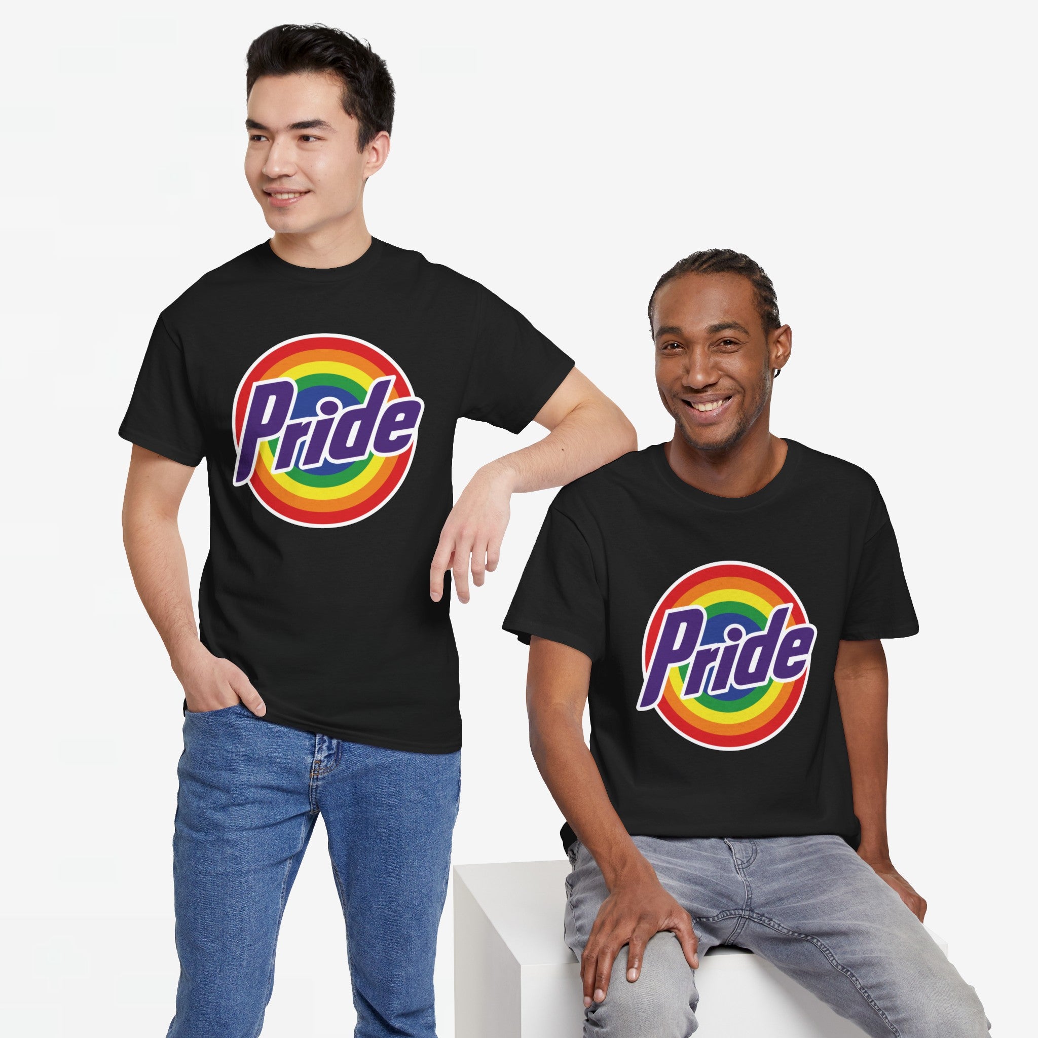 Gay Pride T-shirt - PRIDE - Oversized #50
