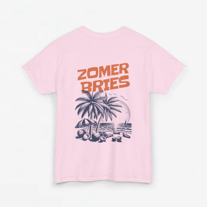 Zomer T-shirt voor Dames - Skrrtshirt Zomervakantie Oversized Tee #8 - Zomer Bries