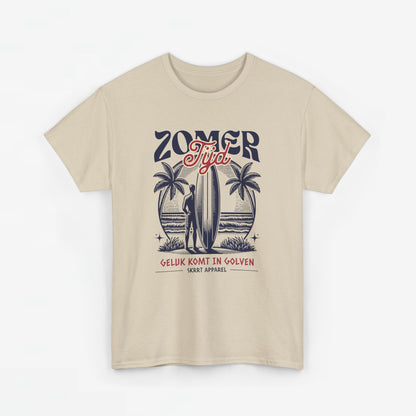 Dames Zomer Oversized T-shirt met print - Zomer Tijd