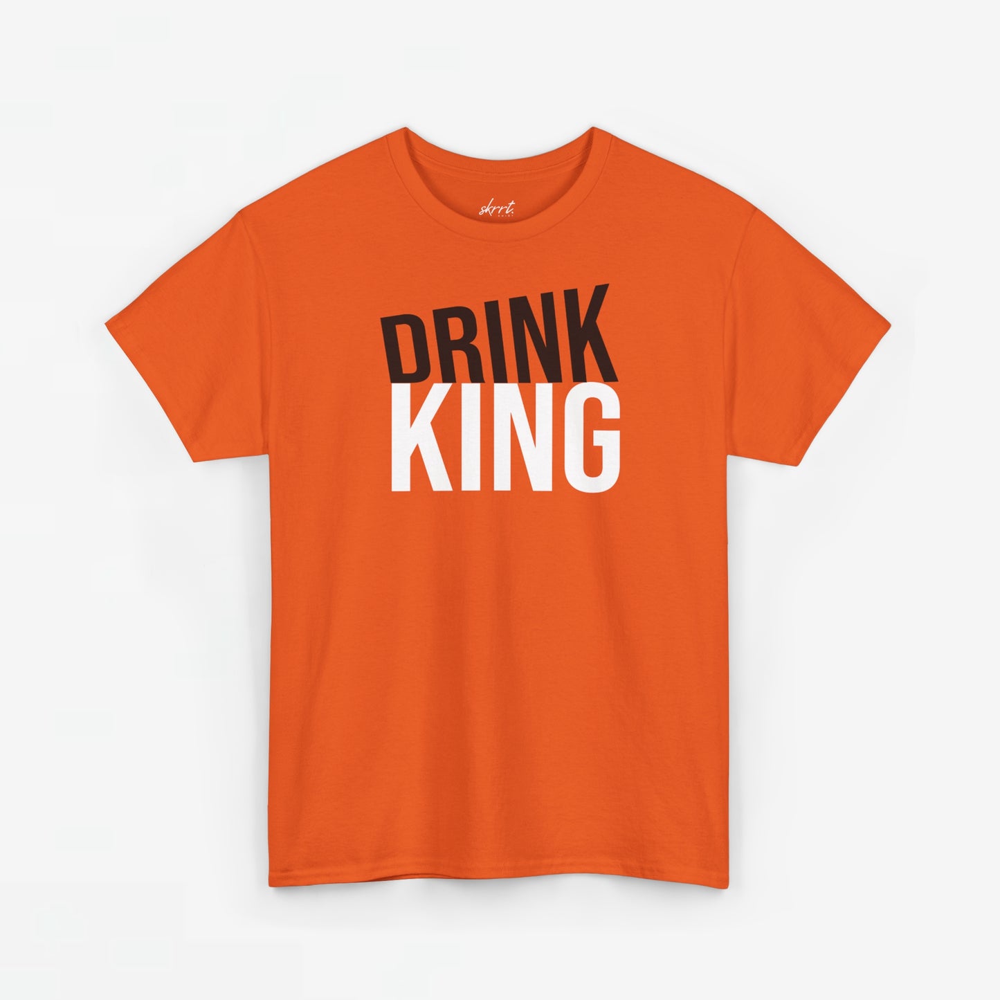 Drink King | Front Print | Koningsdag T-shirt | Oversized