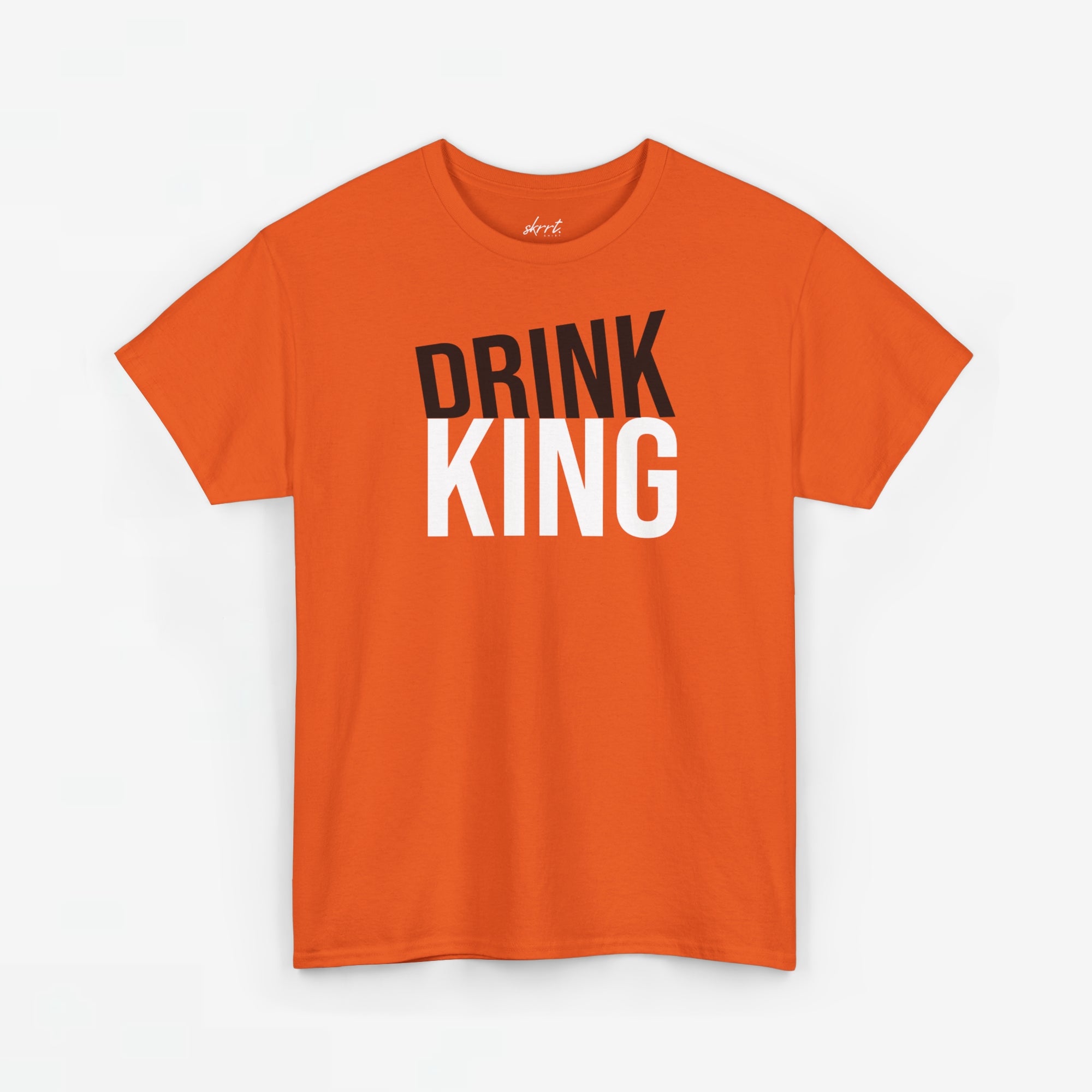 Drink King | Front Print | Koningsdag T-shirt | Oversized