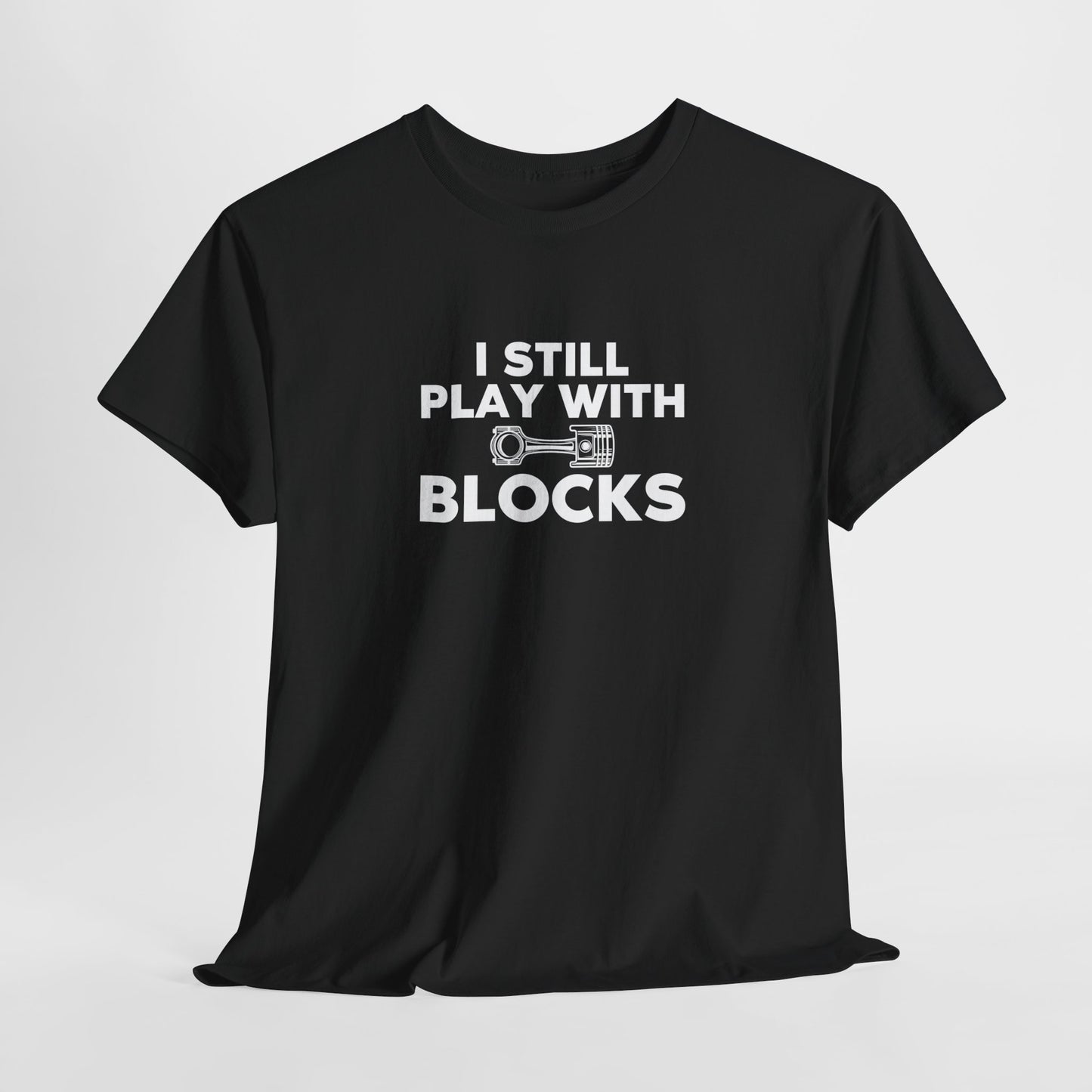 Vaderdag Papa Cadeau - T-shirt - I still play with blocks - Oversized #57