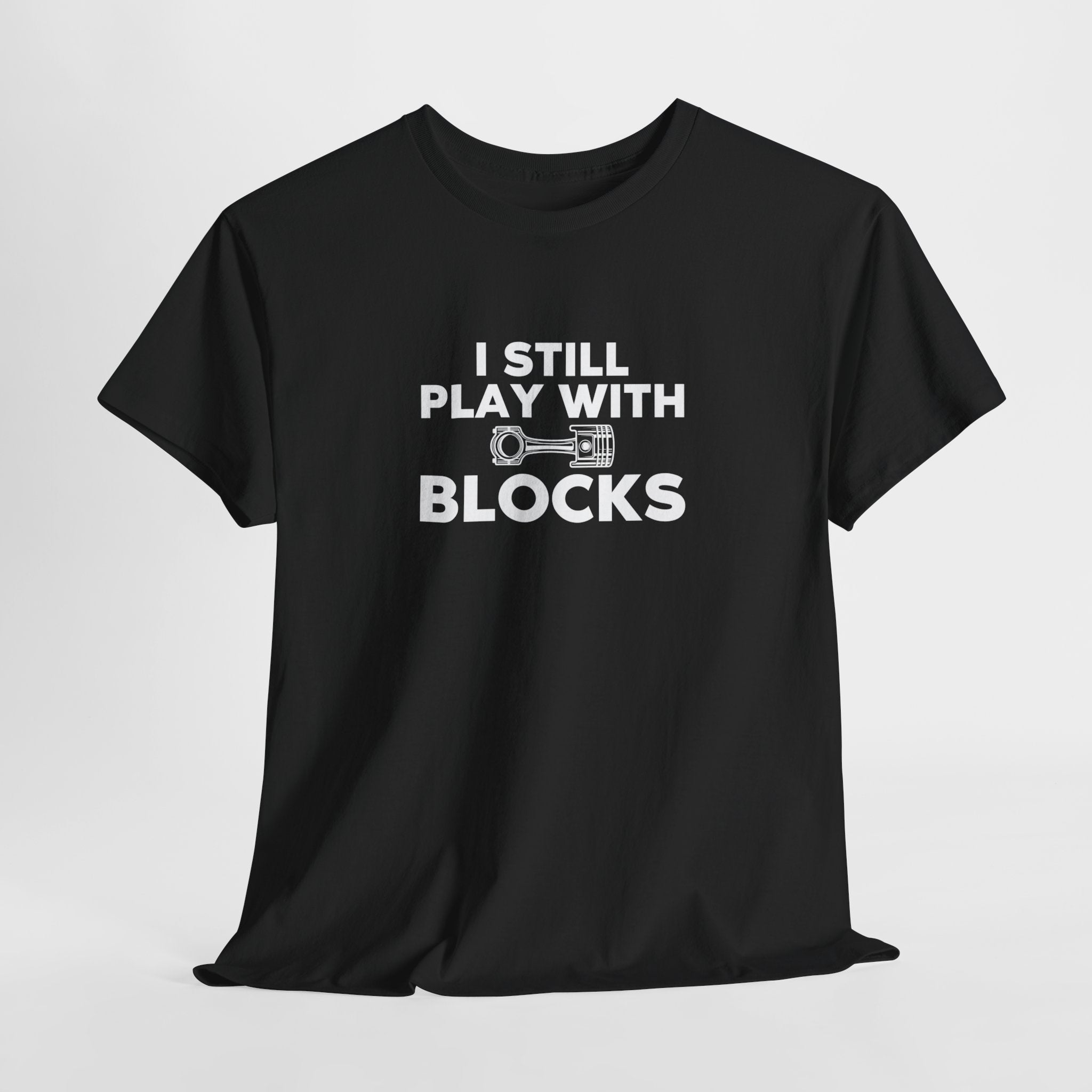 Vaderdag Papa Cadeau - T-shirt - I still play with blocks - Oversized #57