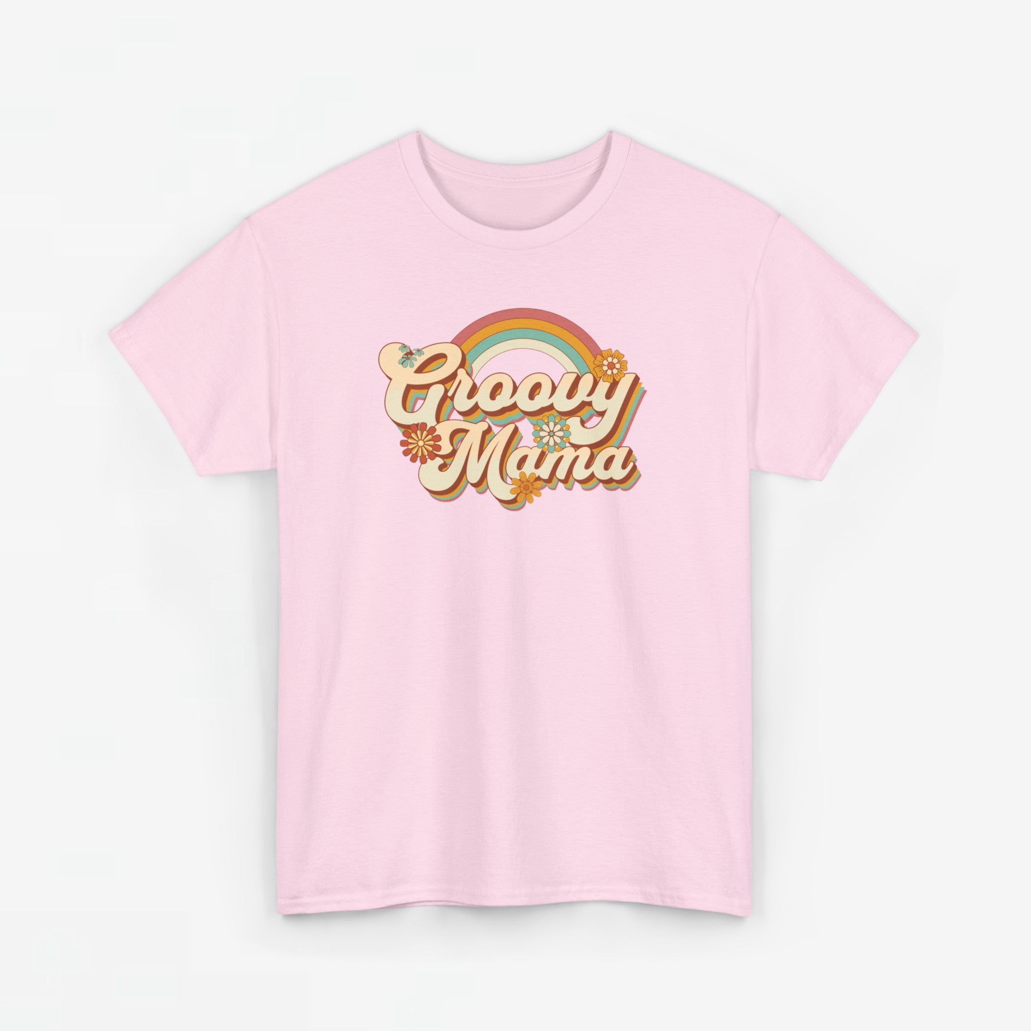 Moederdag Mama Cadeau - T-shirt - Groovy Mama - Oversized - #76