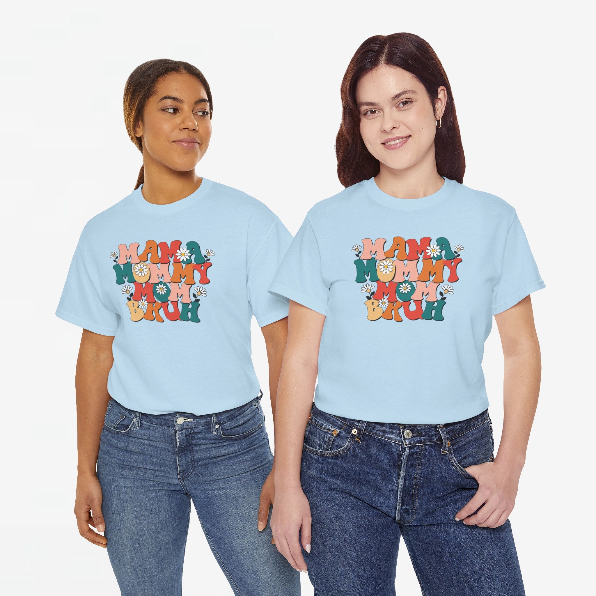 Moederdag Mama Cadeau - T-shirt - Mama Mommy Mom Bruh - Oversized - #58