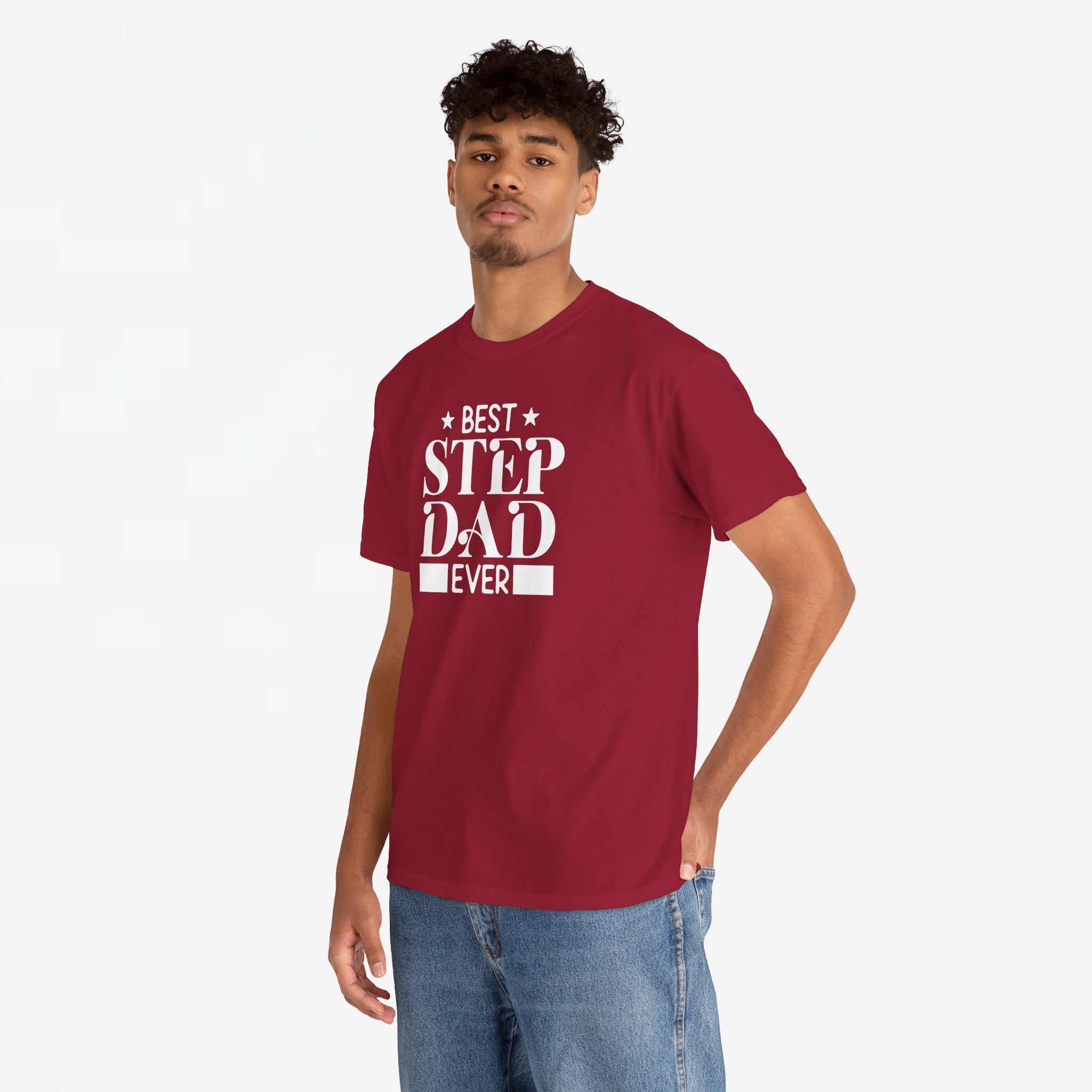 Vaderdag Papa Cadeau - T-shirt - Best Step Dad Ever - Oversized #15